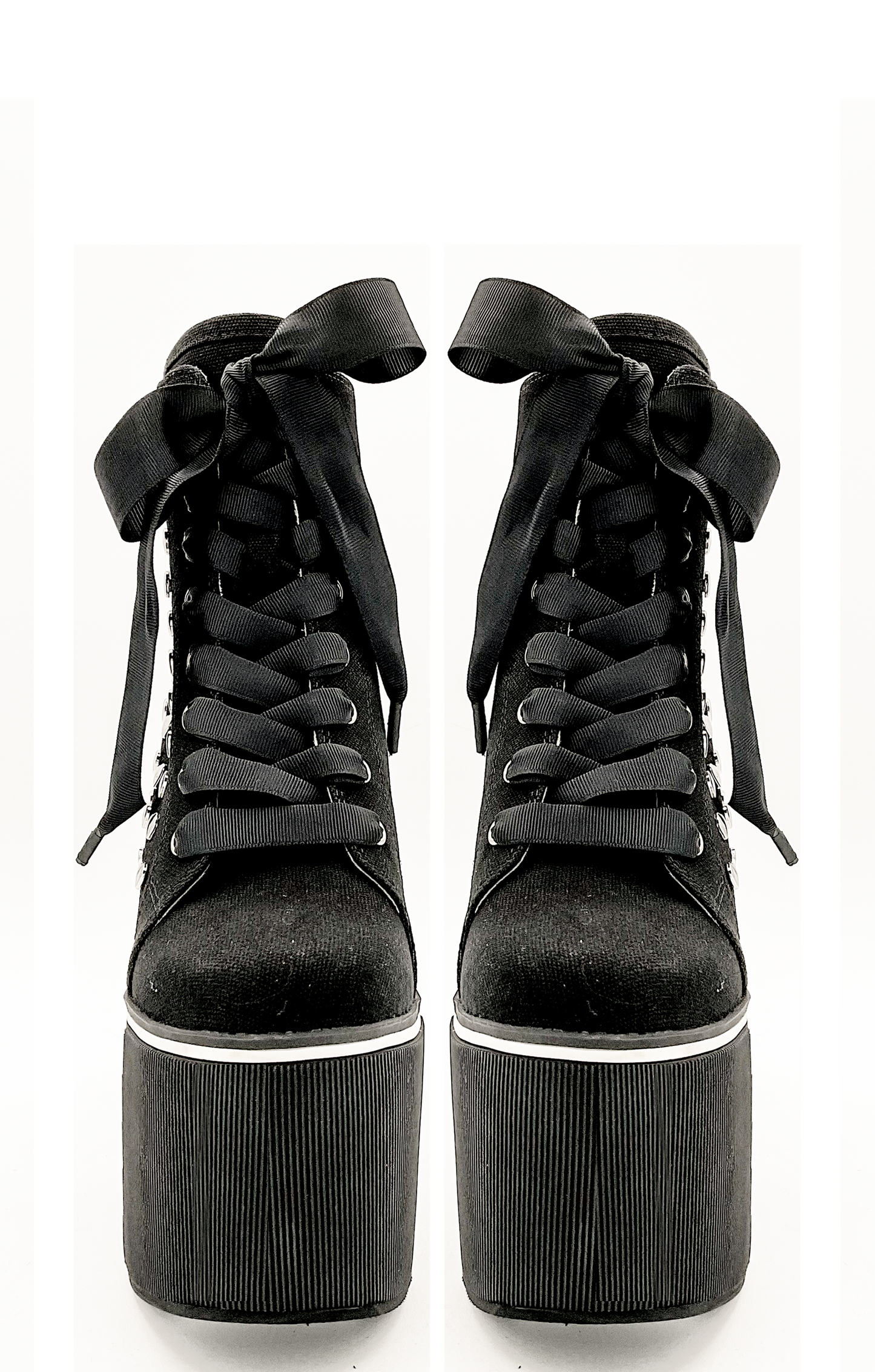 Heartcore Platform Sneaker - Black Charla Tedrick