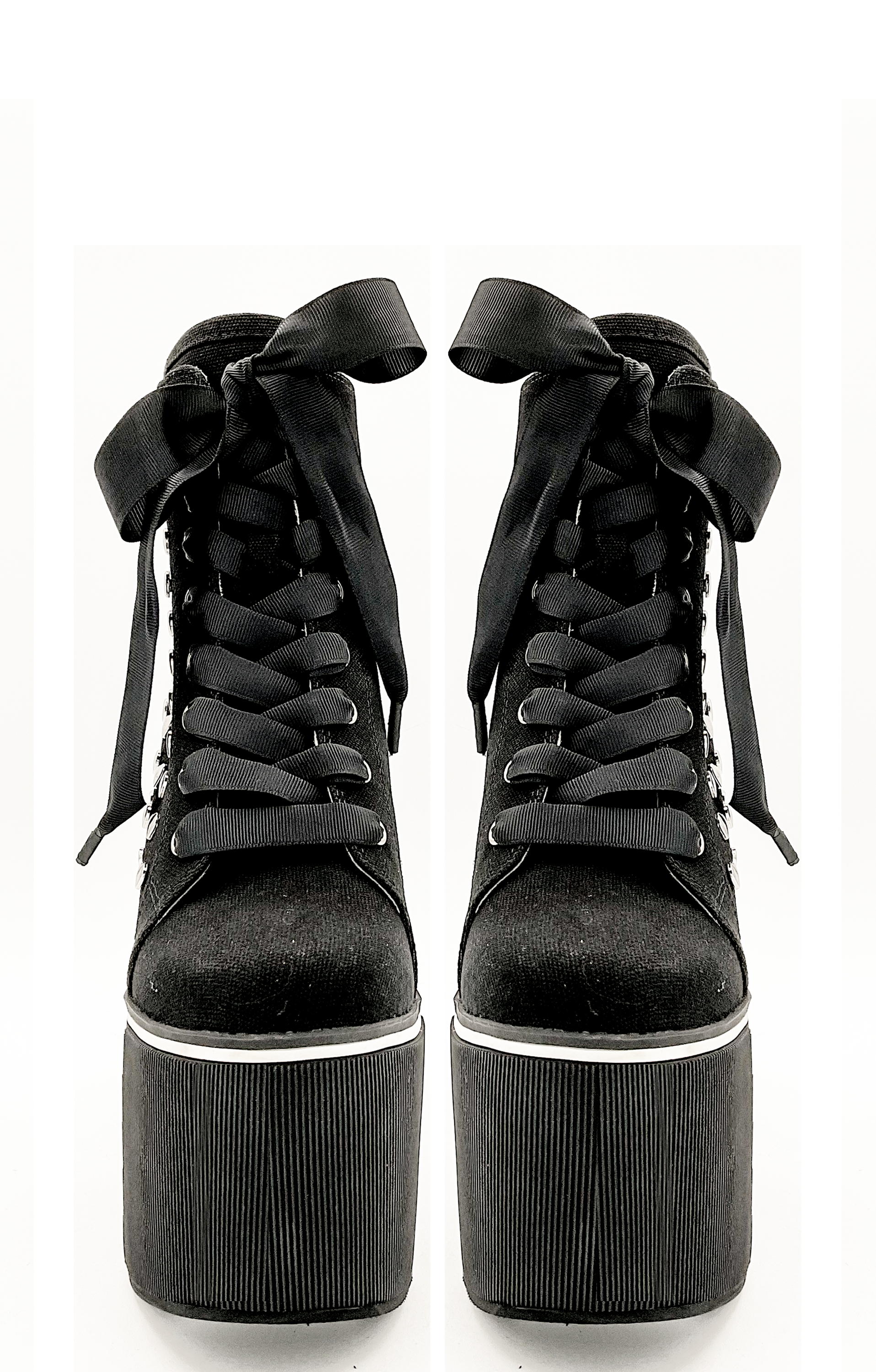 Heartcore Platform Sneaker - Black Charla Tedrick