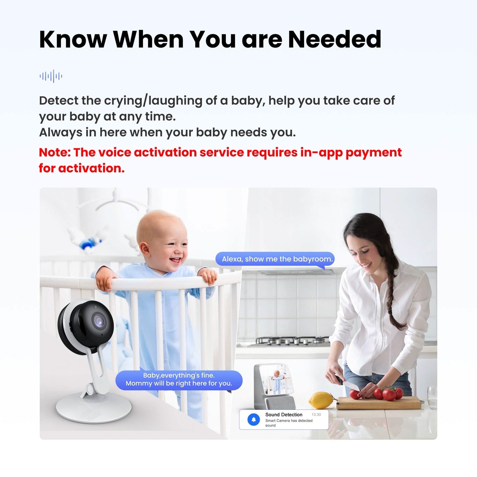 3MP Wireless Smart AI Home Security Camera – Two-Way Audio, Motion Detection, Night Vision DailySale