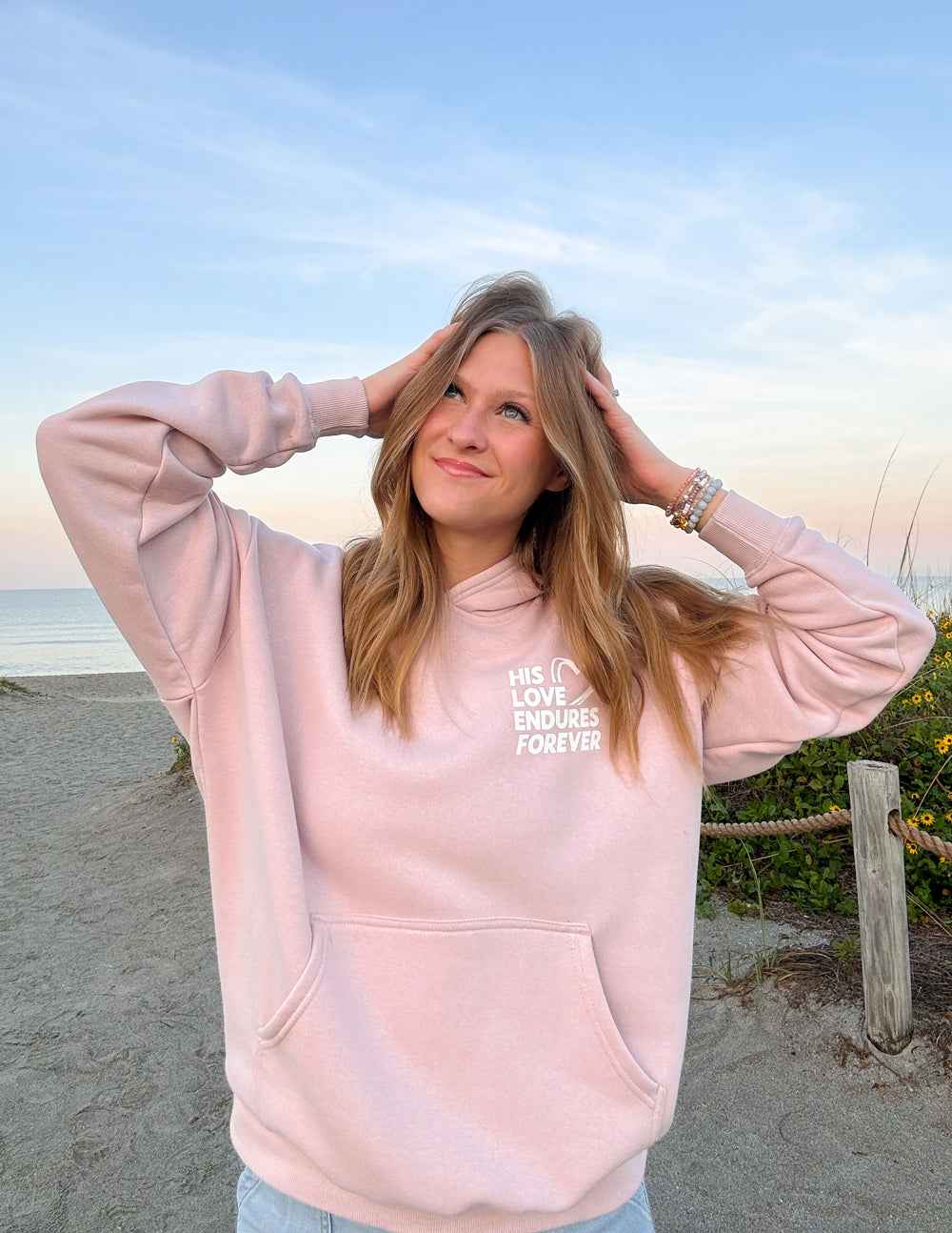 His Love Endures Forever Unisex Hoodie