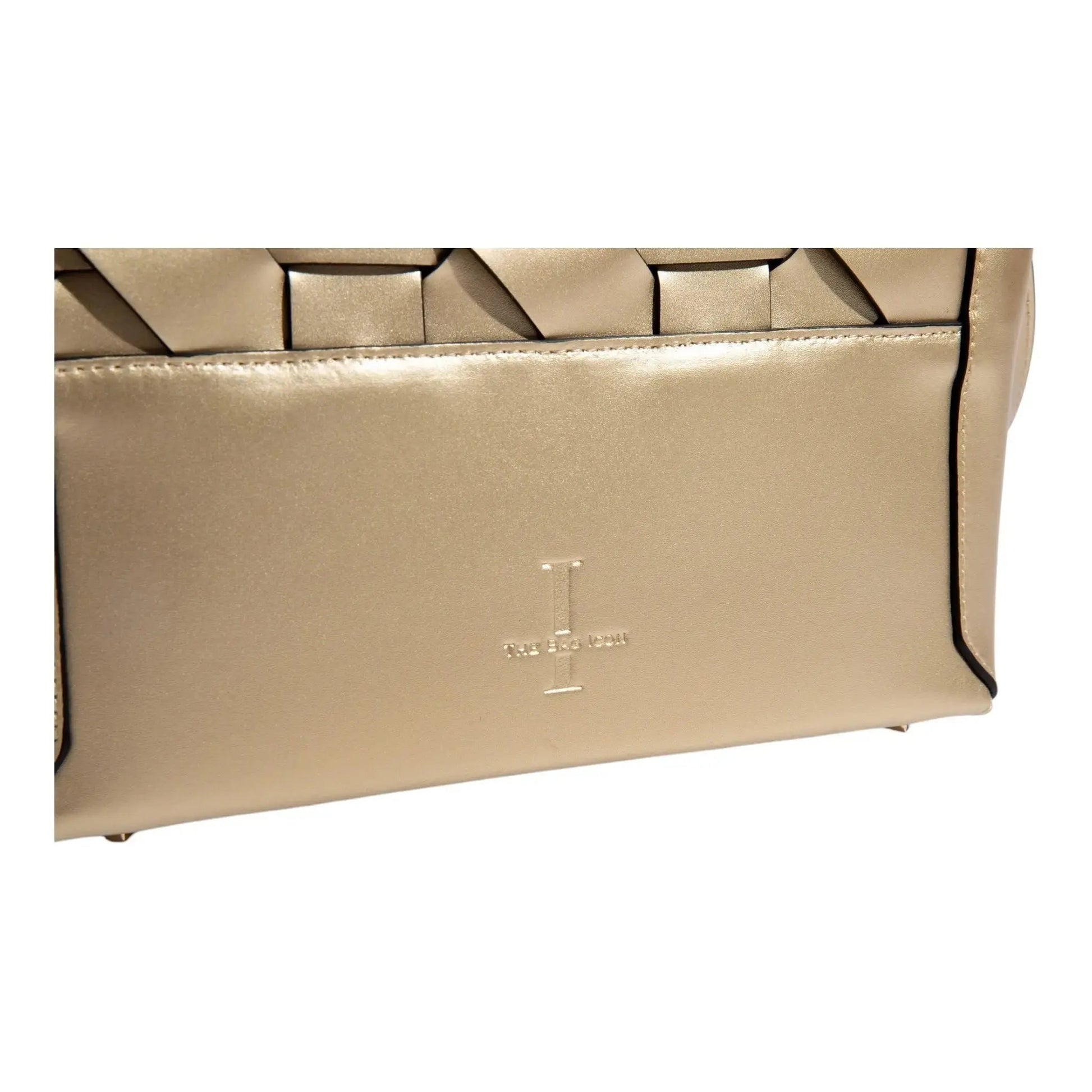 THE ZENOBIA WOVEN CLUTCH thebagicon
