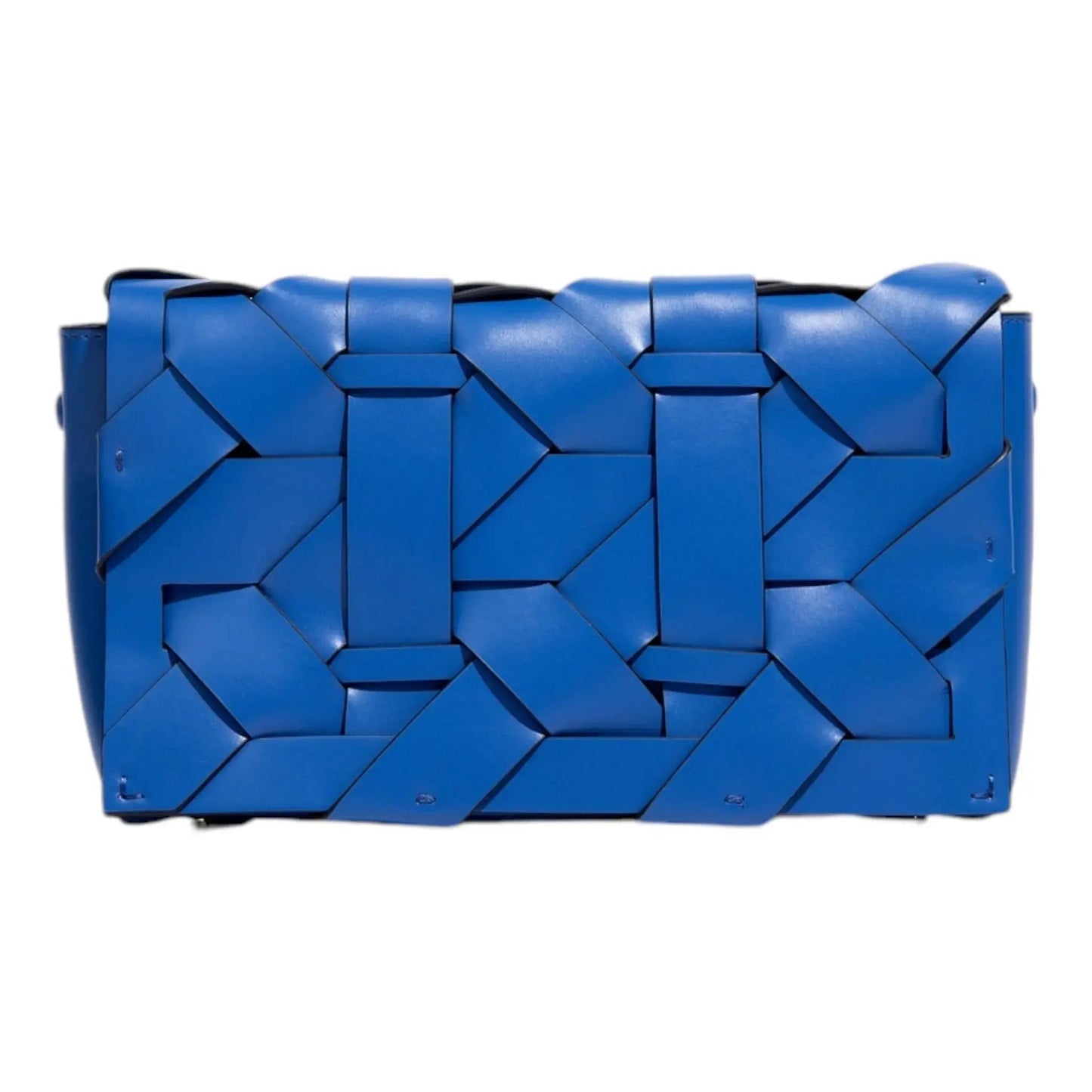 THE ZENOBIA WOVEN CLUTCH thebagicon