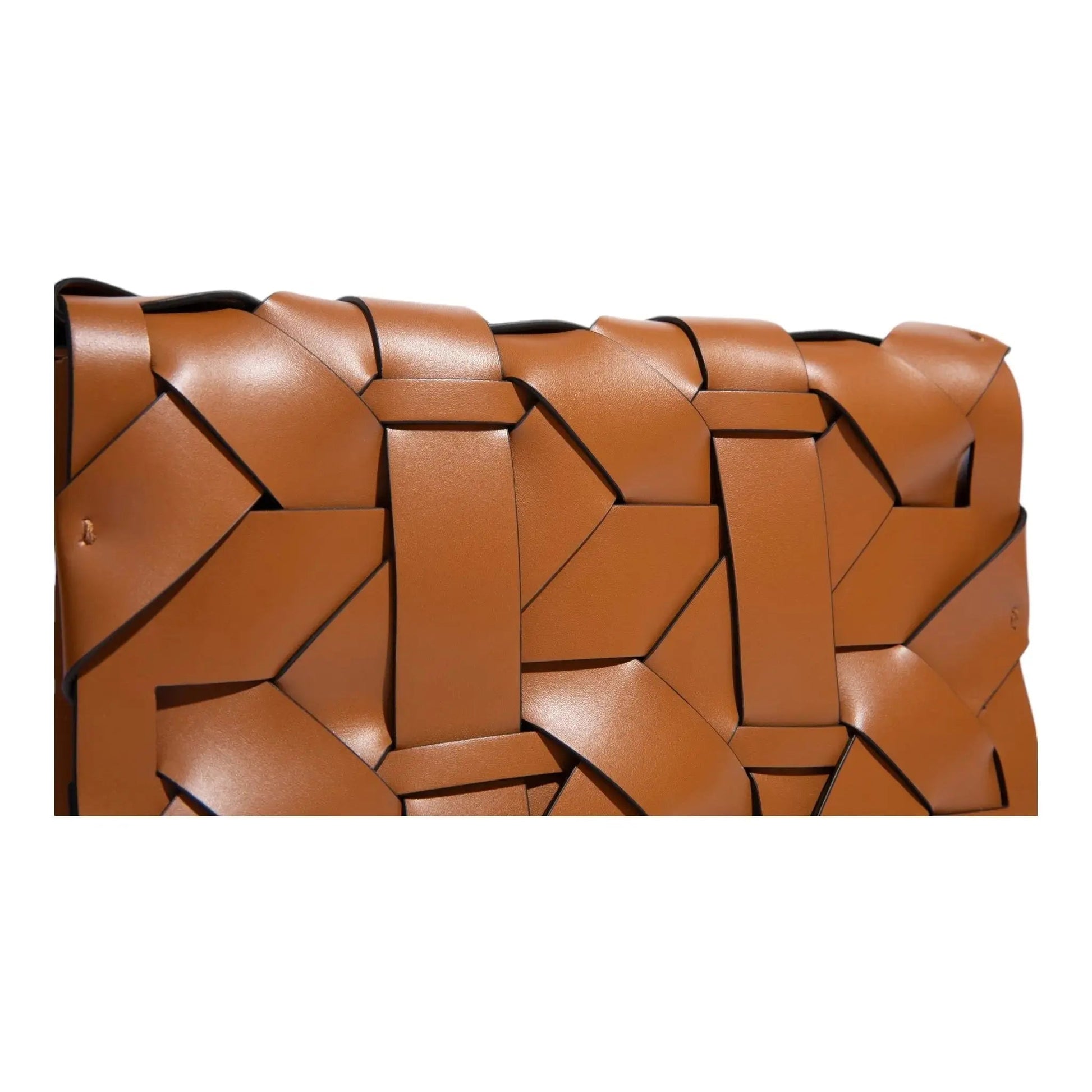 THE ZENOBIA WOVEN CLUTCH thebagicon