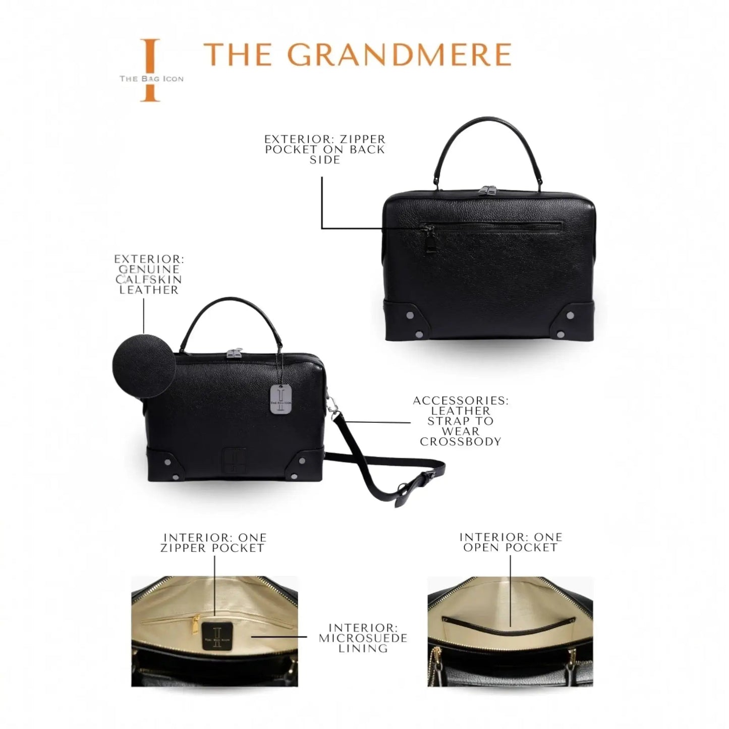 THE GRANDMERE TRUNK BAG thebagicon