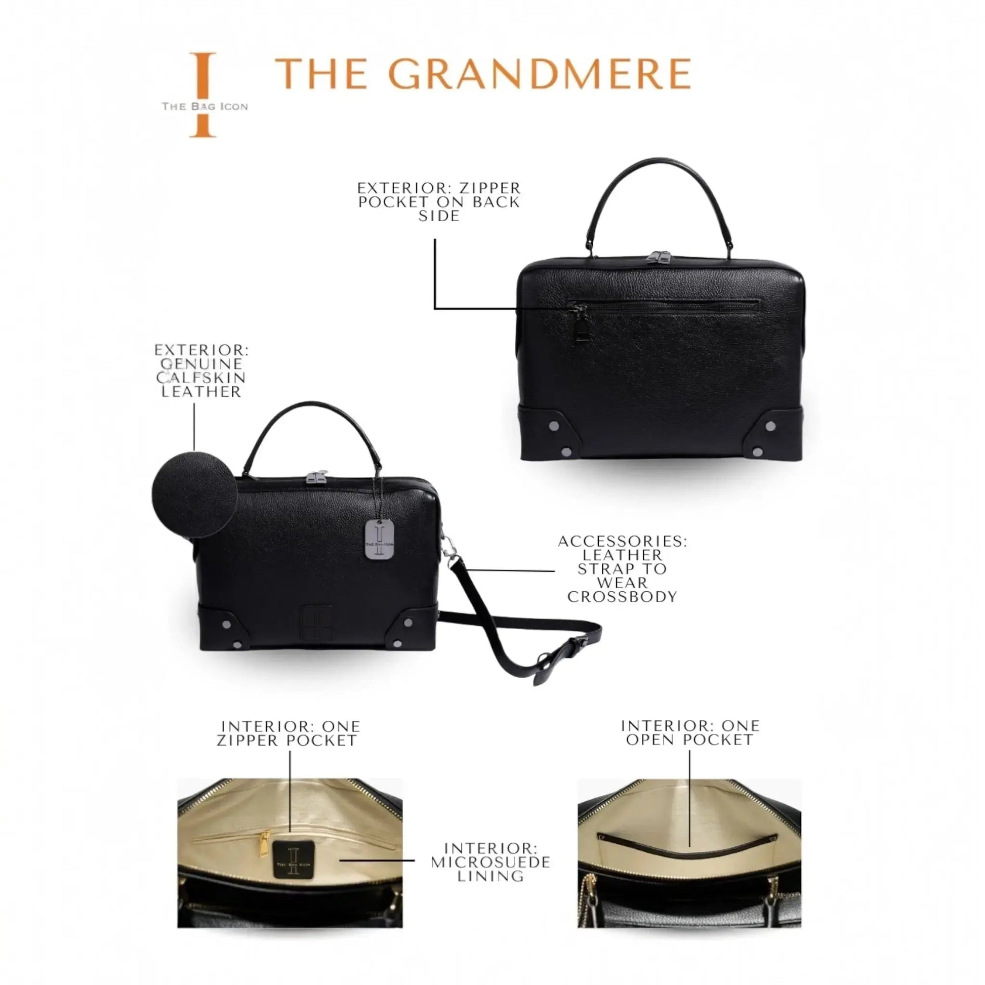 THE GRANDMERE TRUNK BAG thebagicon