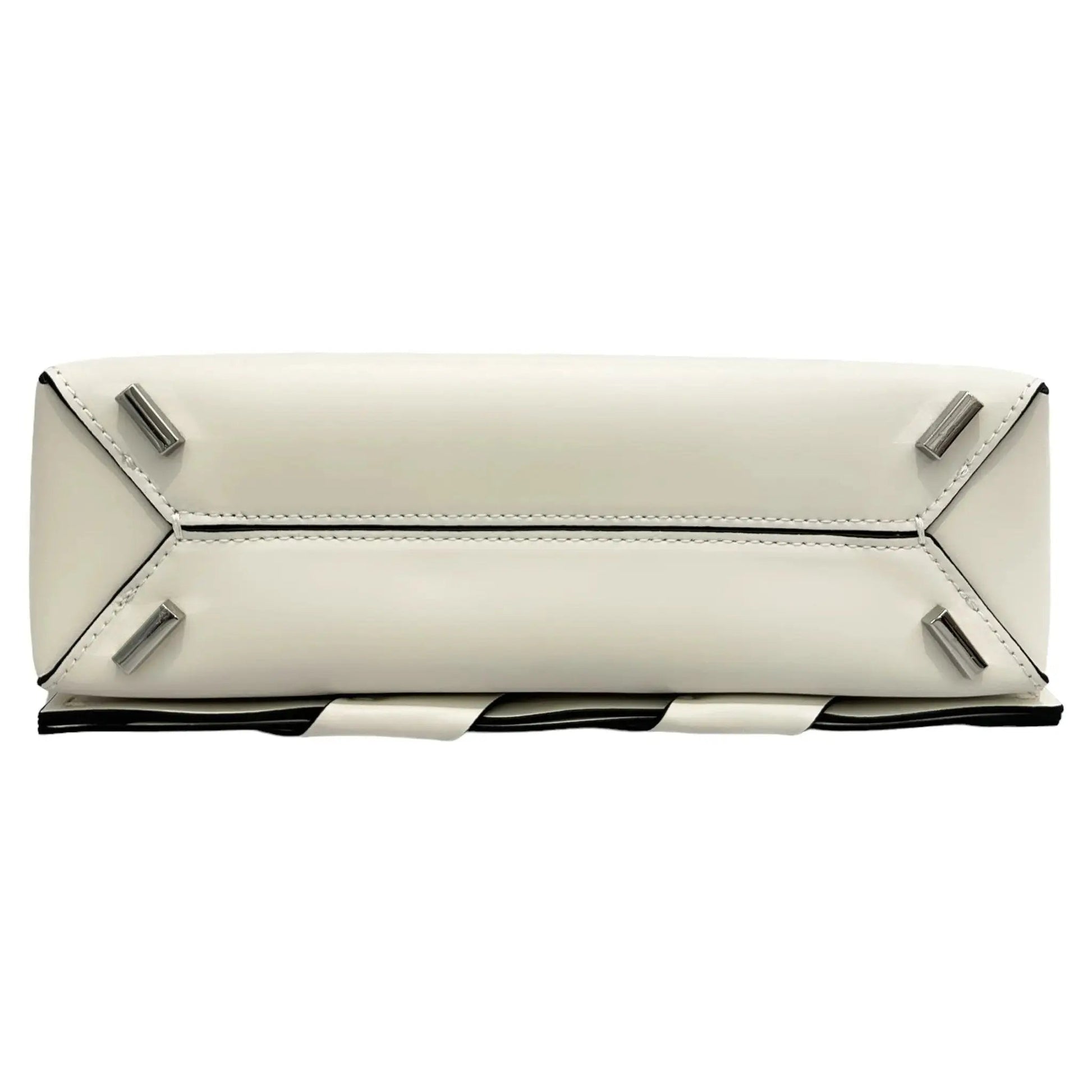 THE ZENOBIA WOVEN CLUTCH thebagicon