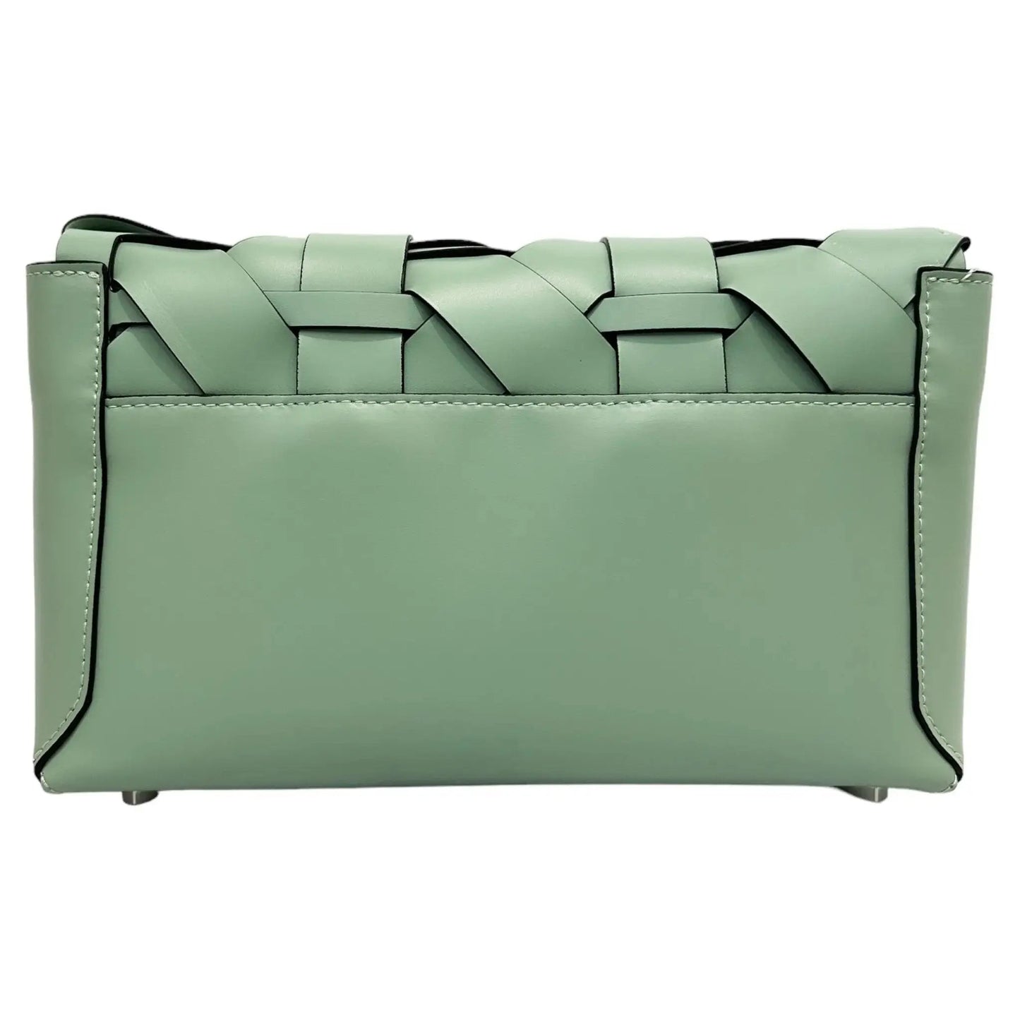 THE ZENOBIA WOVEN CLUTCH thebagicon
