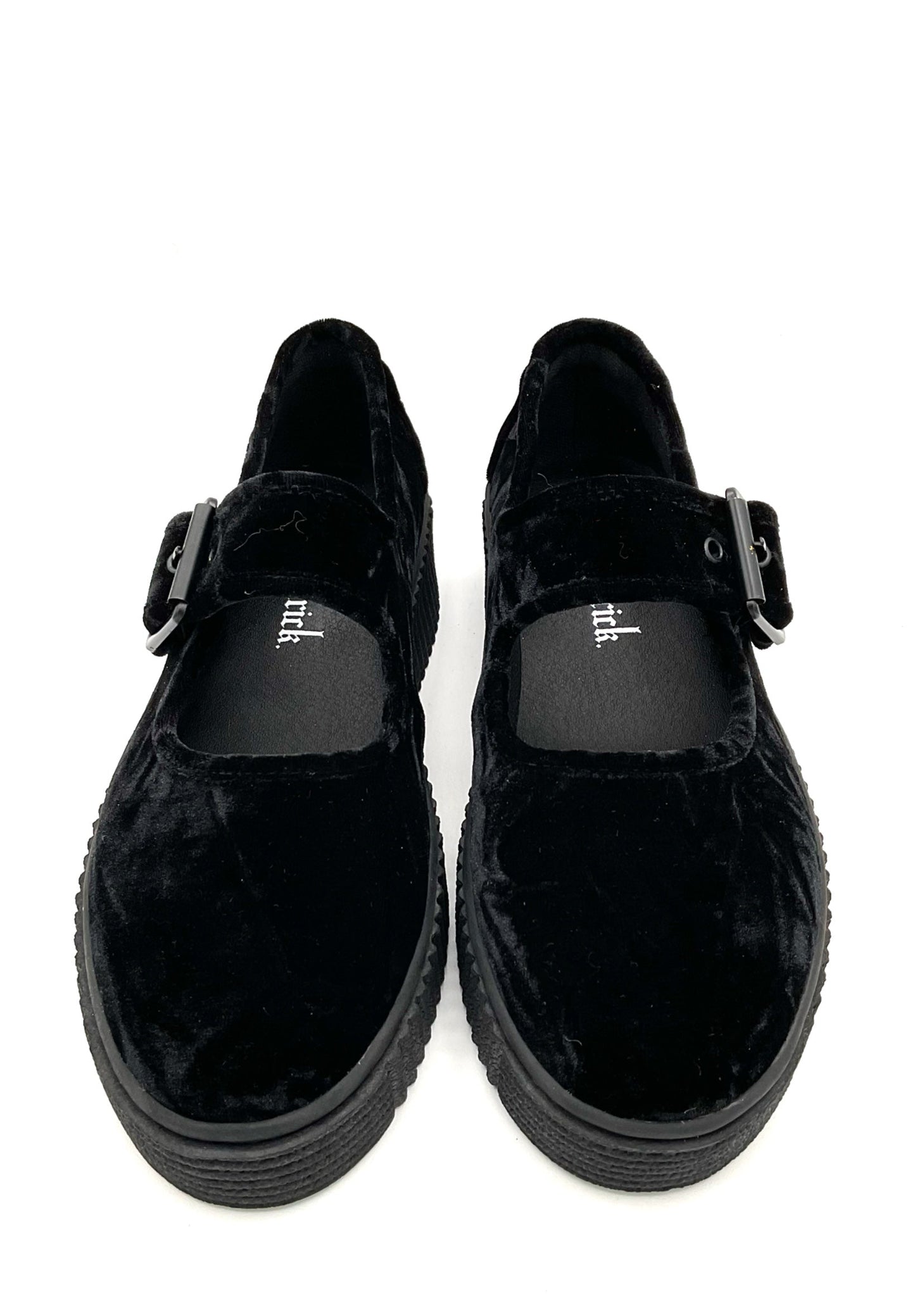 Velvet Crush Maryjane Sneaker - Black Charla Tedrick