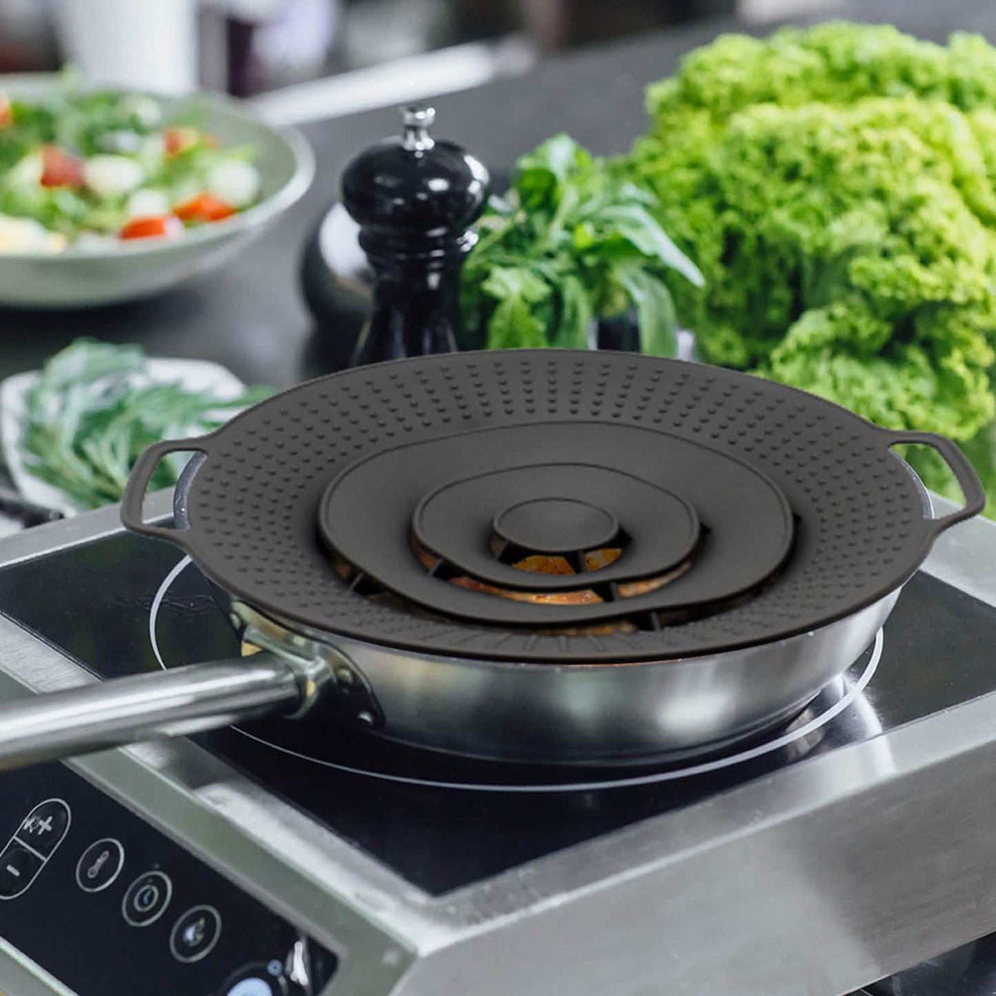 Boil Over Spill Stopper Safeguard Lid Cover For Pots And Pans DailySale