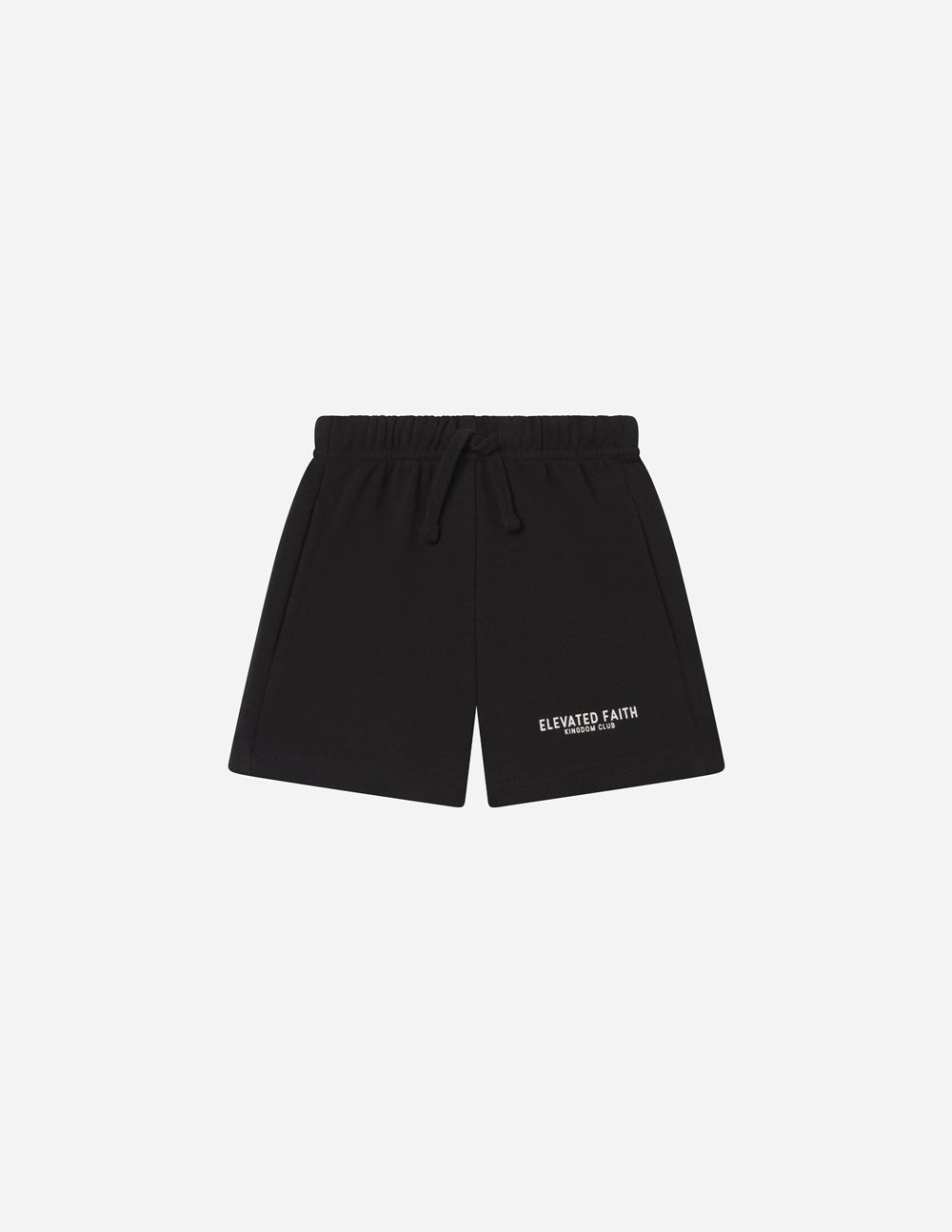 Kingdom Club Black Kids Short Elevated Faith