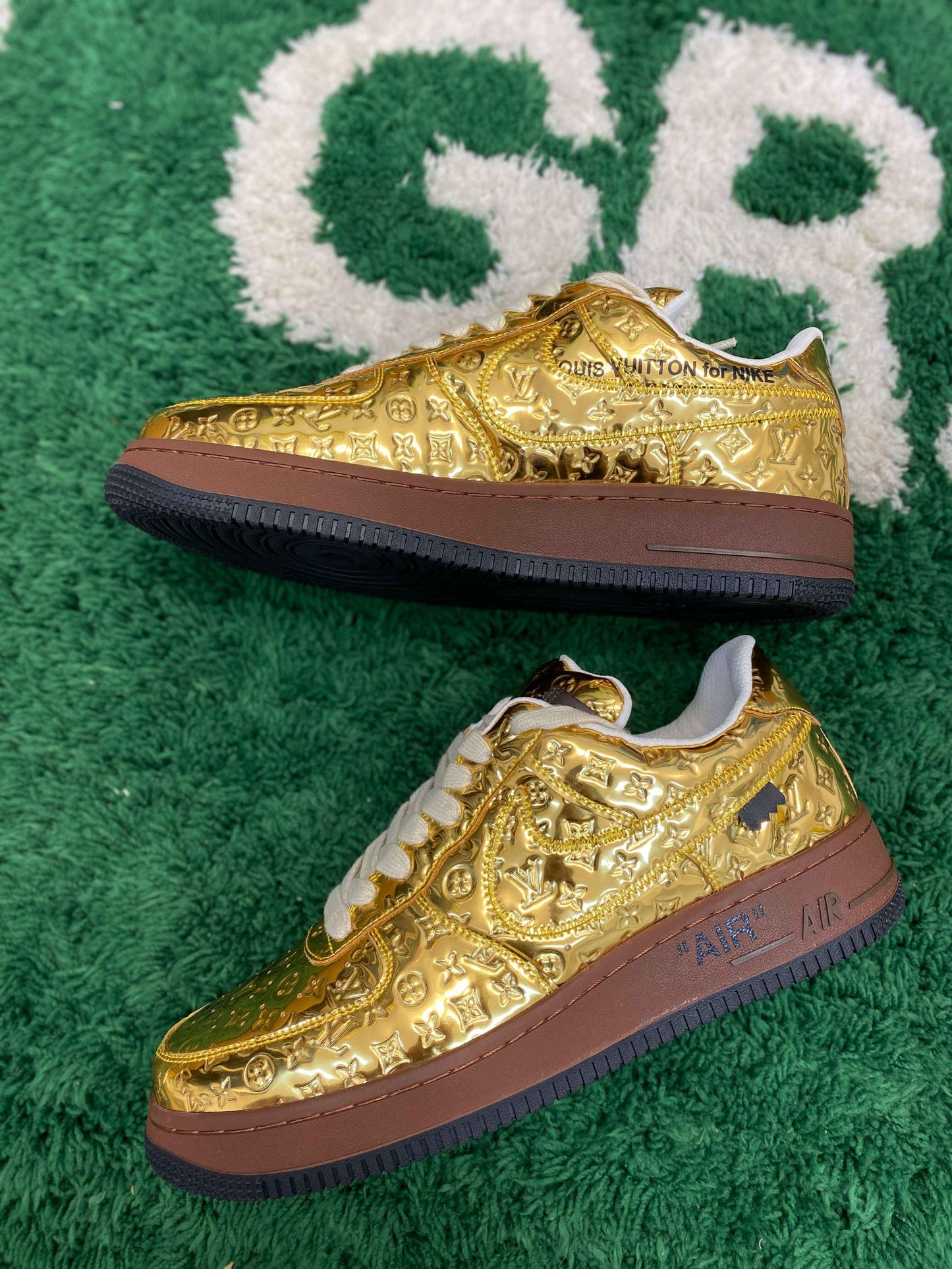 Air Force 1 Low by Virgil Abloh – Metallic Gold