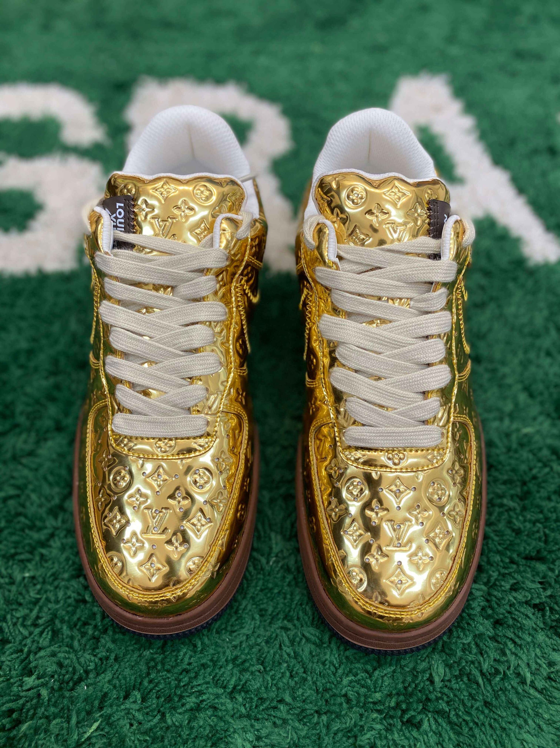 Air Force 1 Low by Virgil Abloh – Metallic Gold