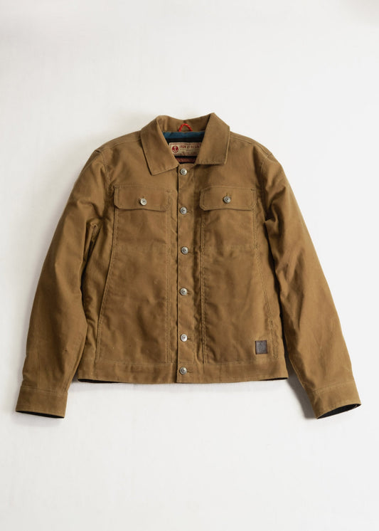 Waxed Canvas Mechanic Jacket Iron & Resin