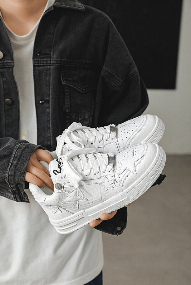 Stars Chunky Shoes - Multi-Dimensional Luxury Platform Trainers | Fashionbuy Fashionbuy