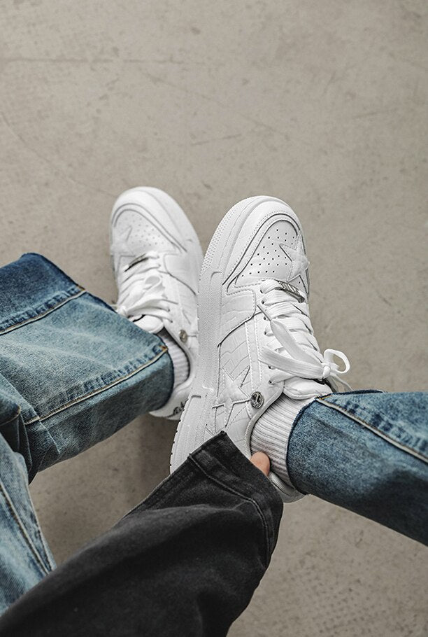 Stars Chunky Shoes - Multi-Dimensional Luxury Platform Trainers | Fashionbuy Fashionbuy