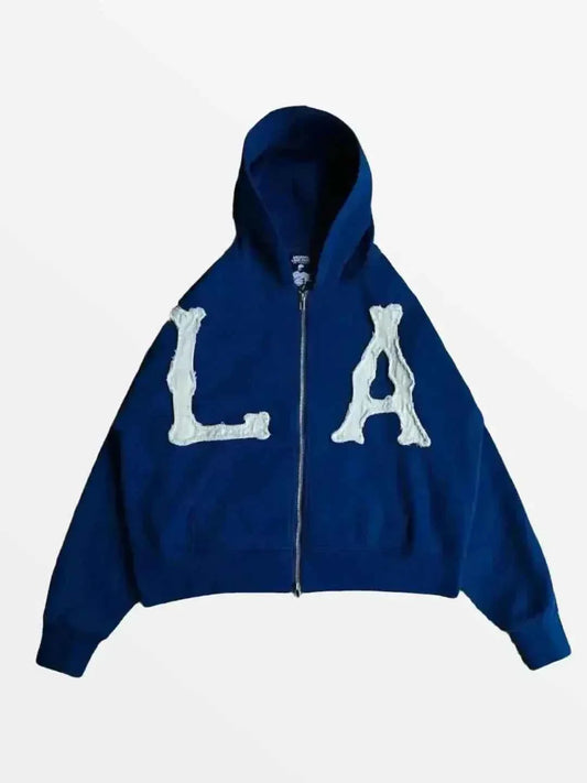 Zip Up Hoodie La