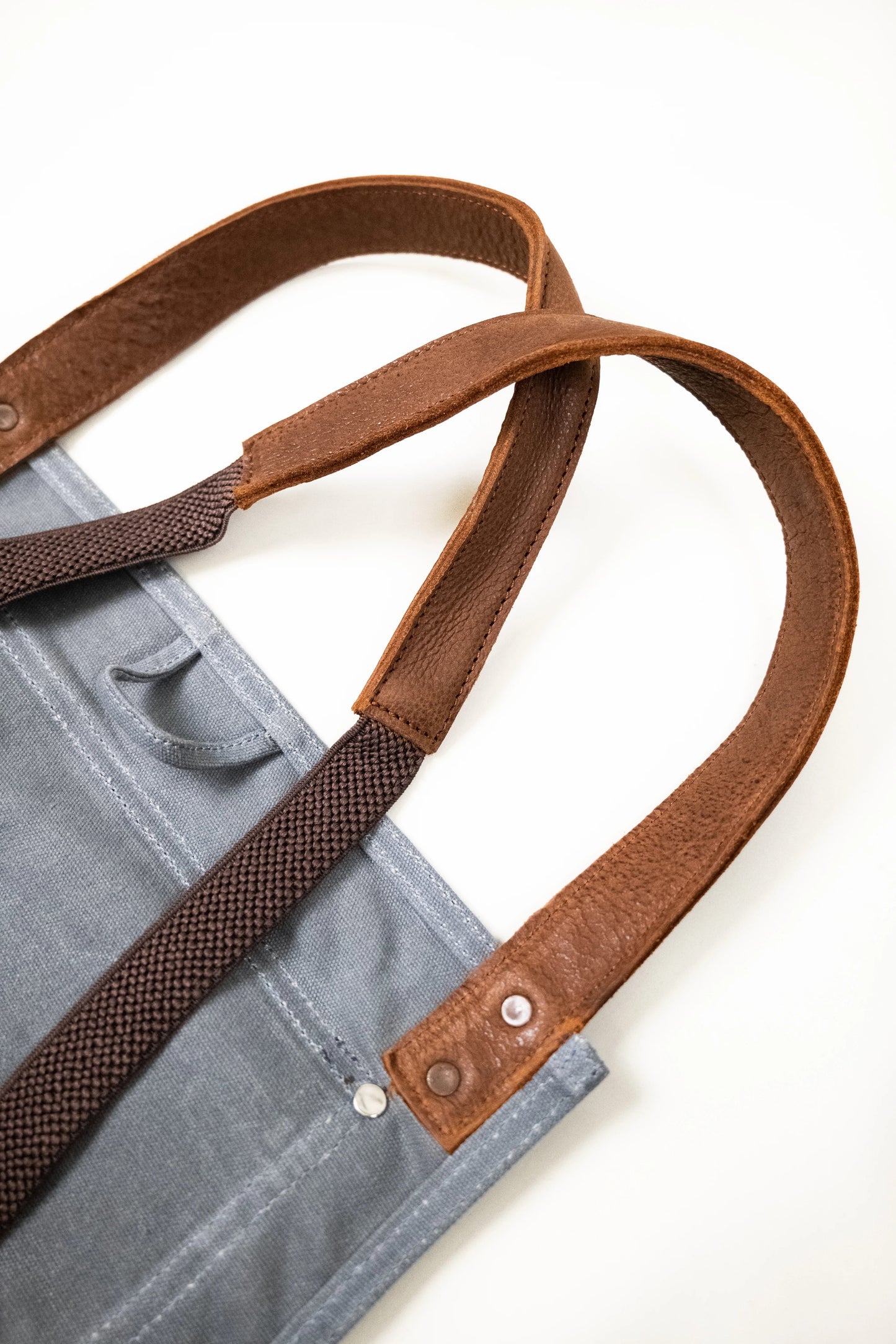 Canvas Shop Apron Iron & Resin