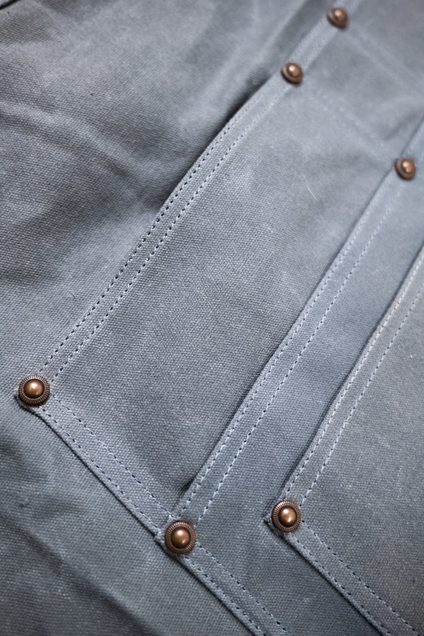 Canvas Shop Apron Iron & Resin
