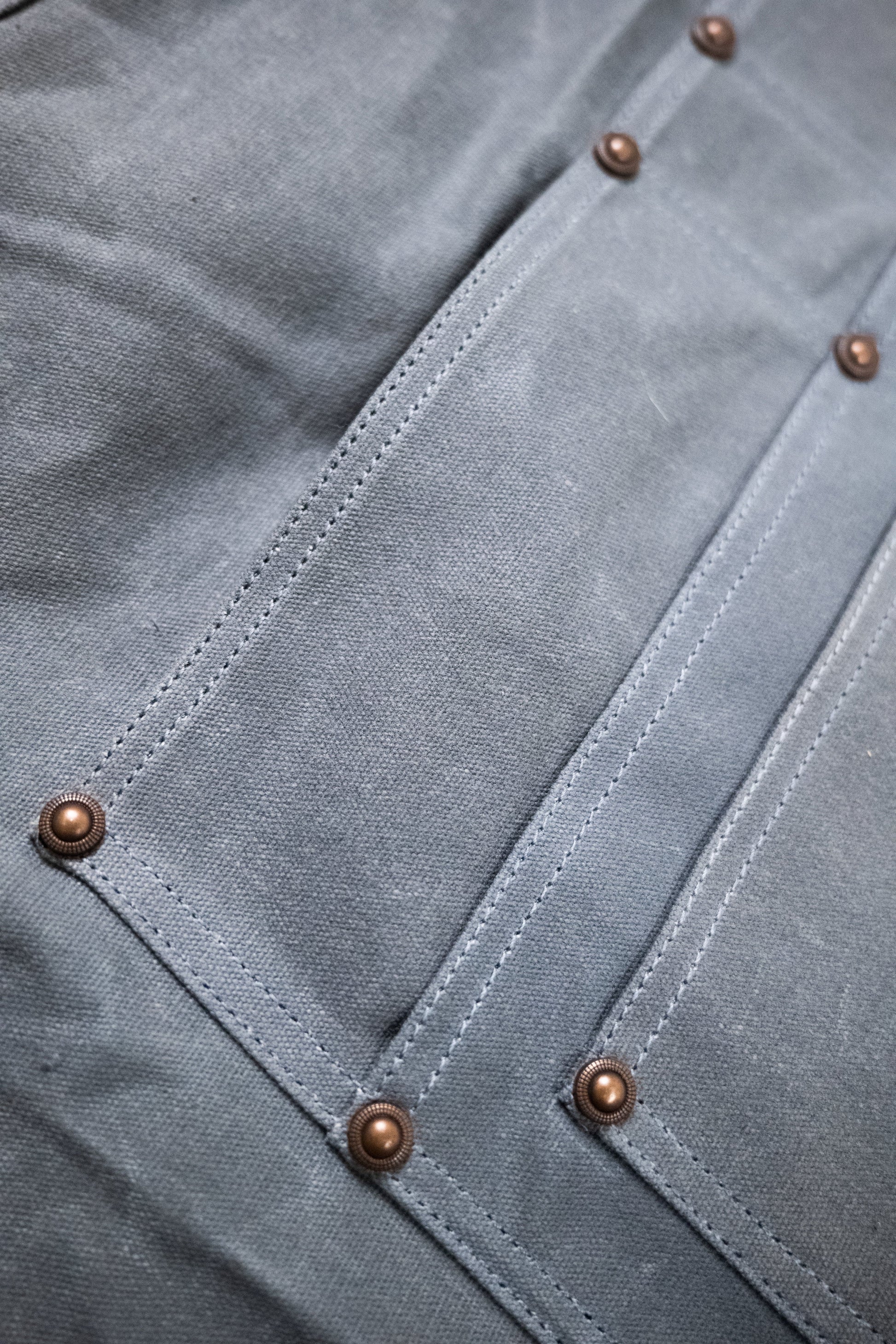 Canvas Shop Apron Iron & Resin