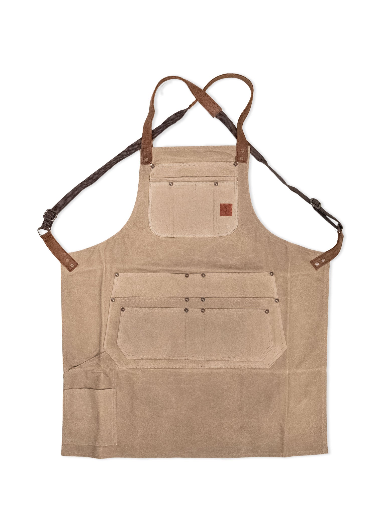 Canvas Shop Apron Iron & Resin