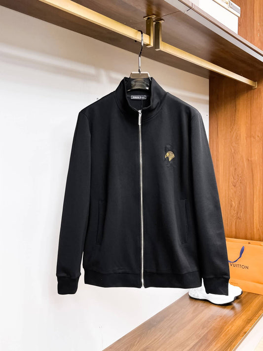 Stefano Ricci Eagle Logo Technical Jersey Tracksuit Black CUSTOM