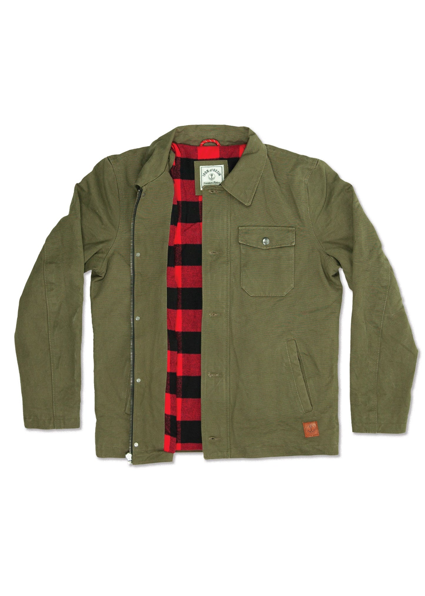 Terrain Jacket Iron & Resin