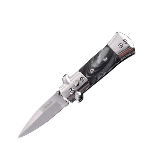 2-Pack: 3.25" Stiletto Automatic Spring Assisted Knife DailySale