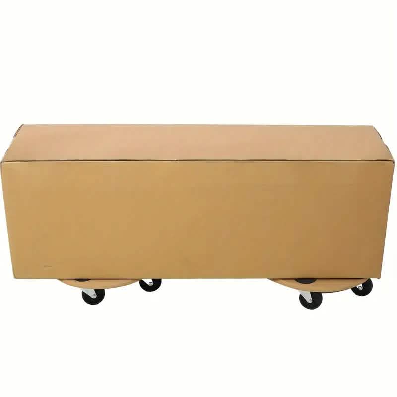 2-Piece: Furniture Moving Dolly Heavy Duty Wood Rolling Mover DailySale