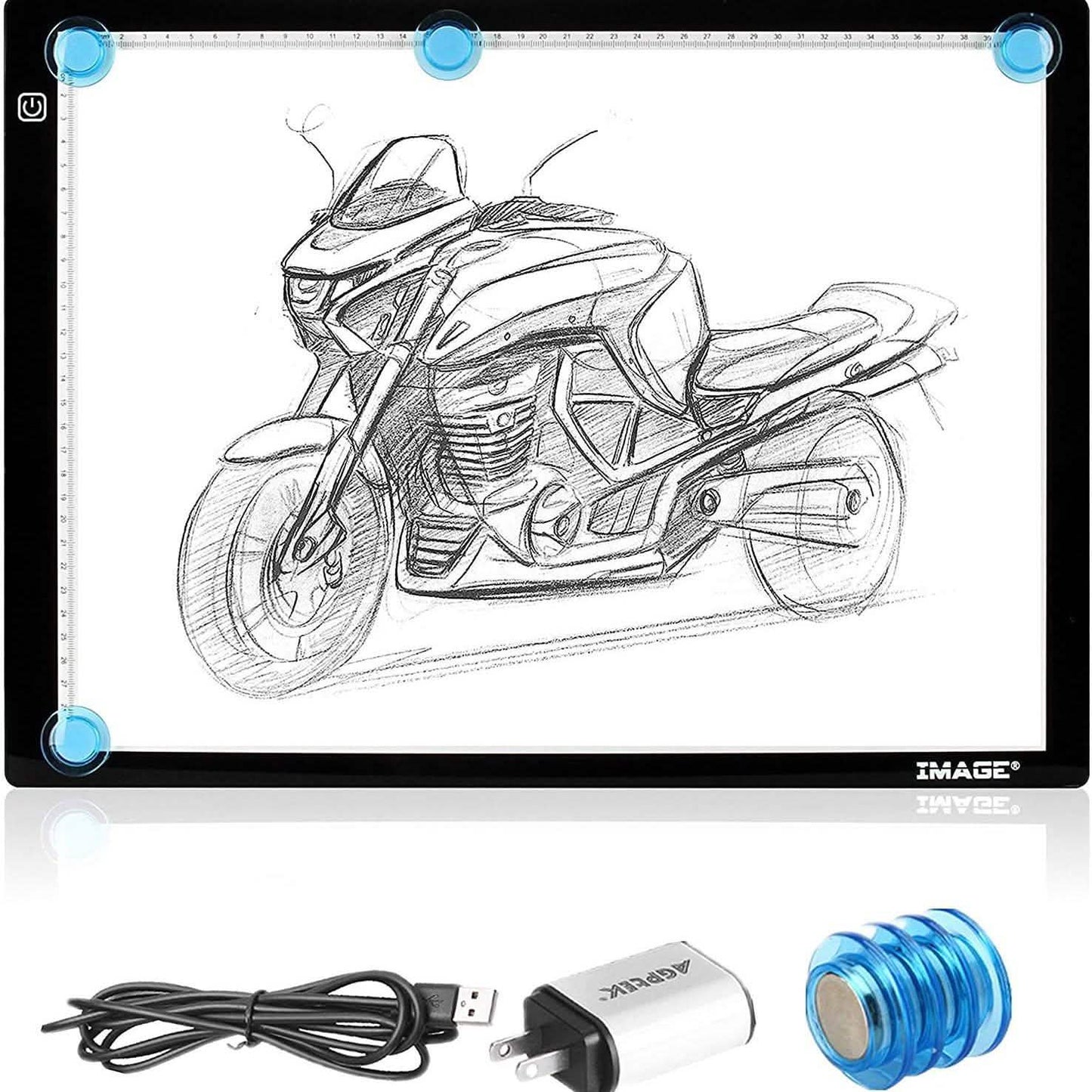 A3 Light Box Magnetic Artcraft Tracing Adjustable LED Light PadBoard Drawing DailySale