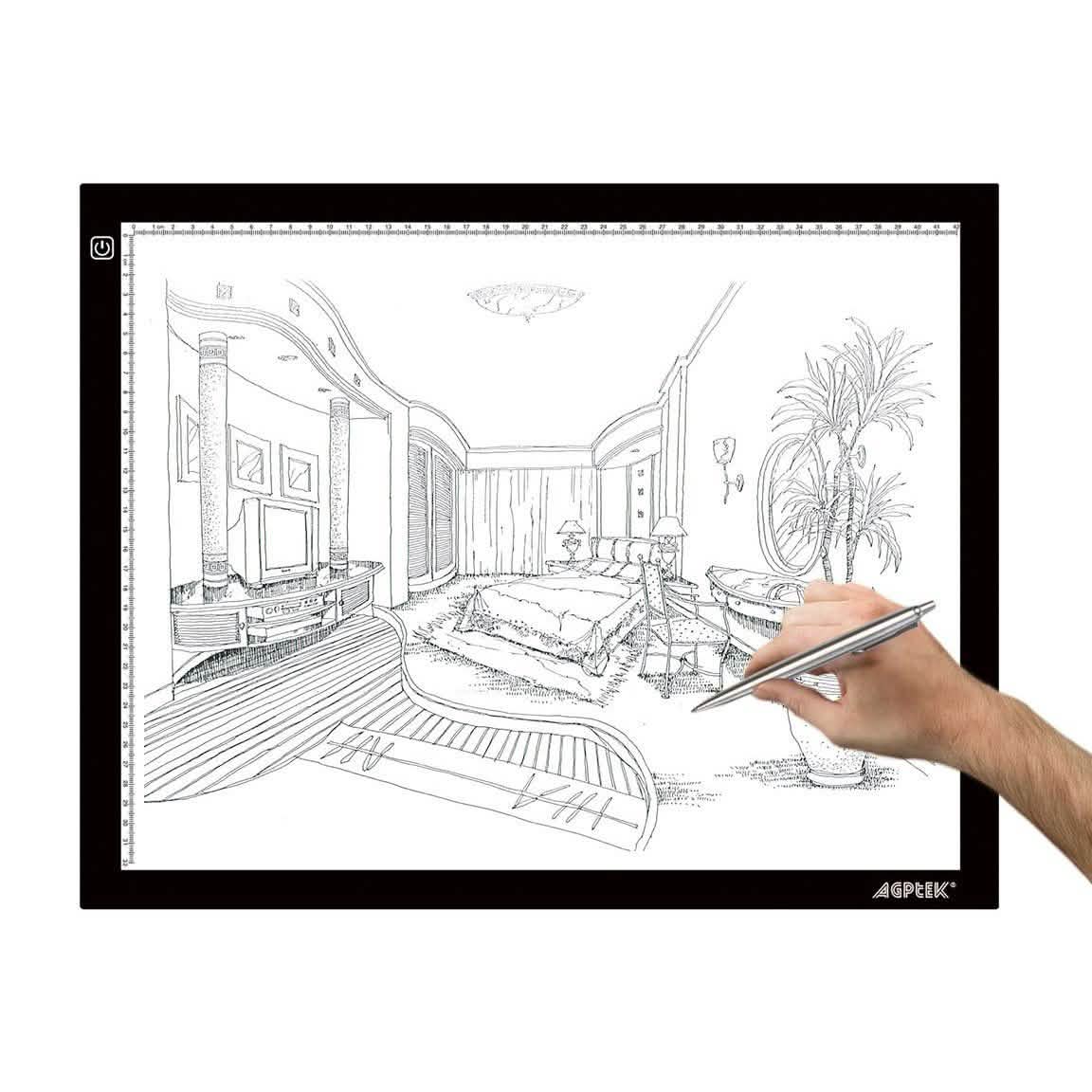 A3 Size LED Artcraft Tracing Light Pad DailySale