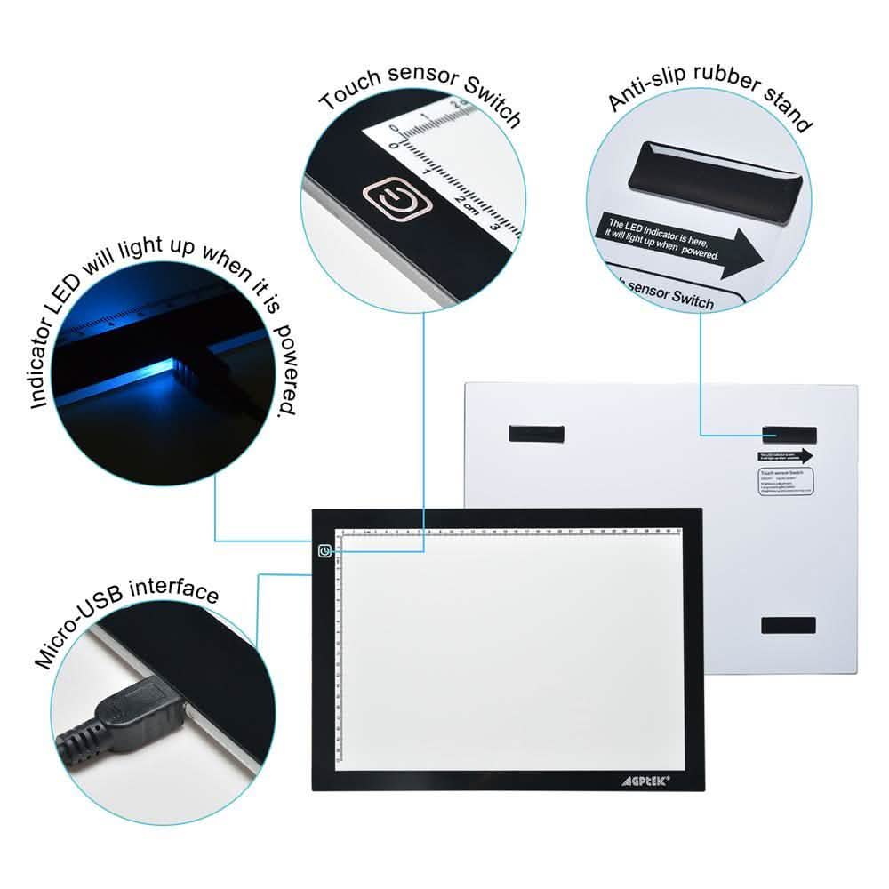 A4 LED Artcraft Tracing Light Pad DailySale