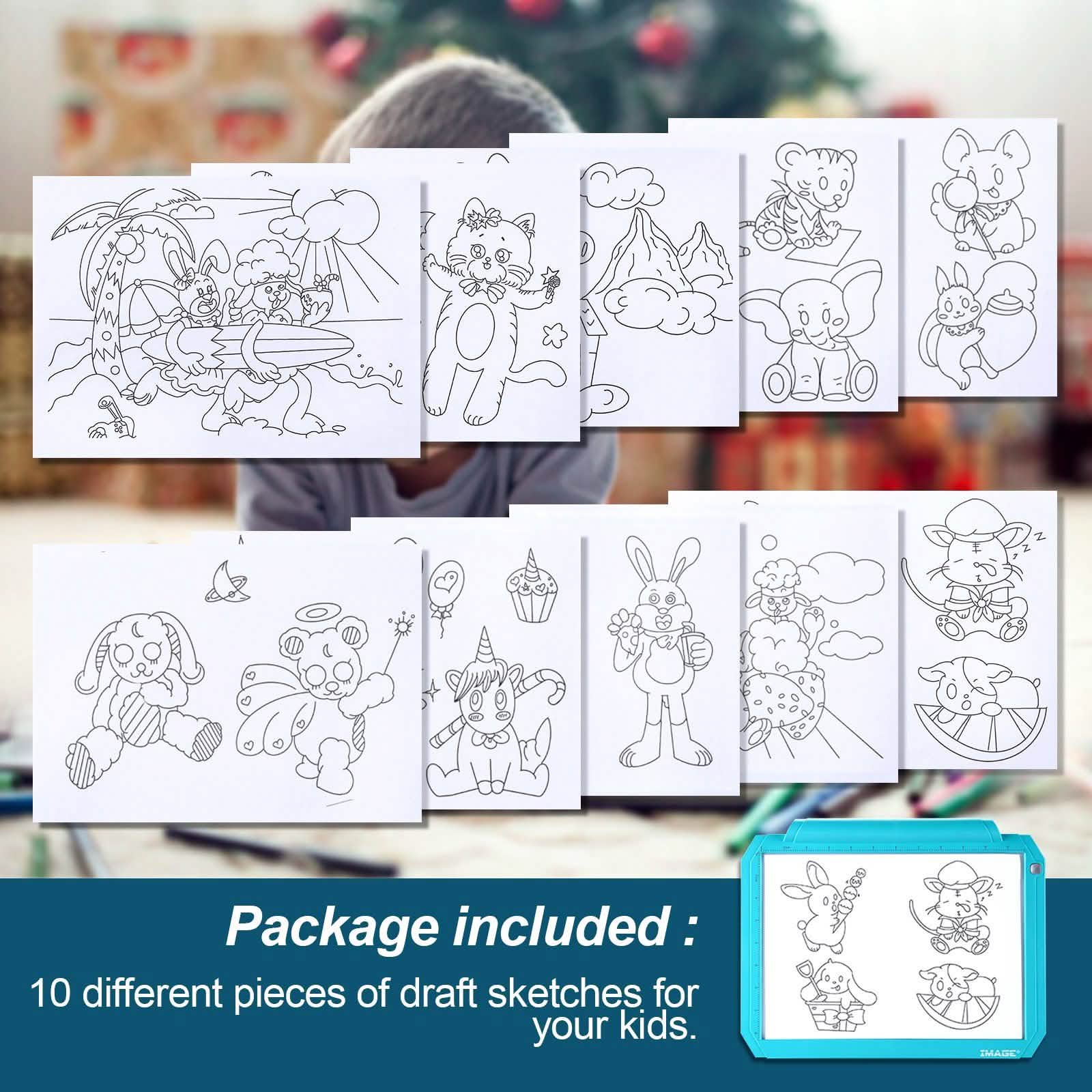 A4 Led Tracing Light Pad Box Memory Function Drawing Sketching Animation DailySale
