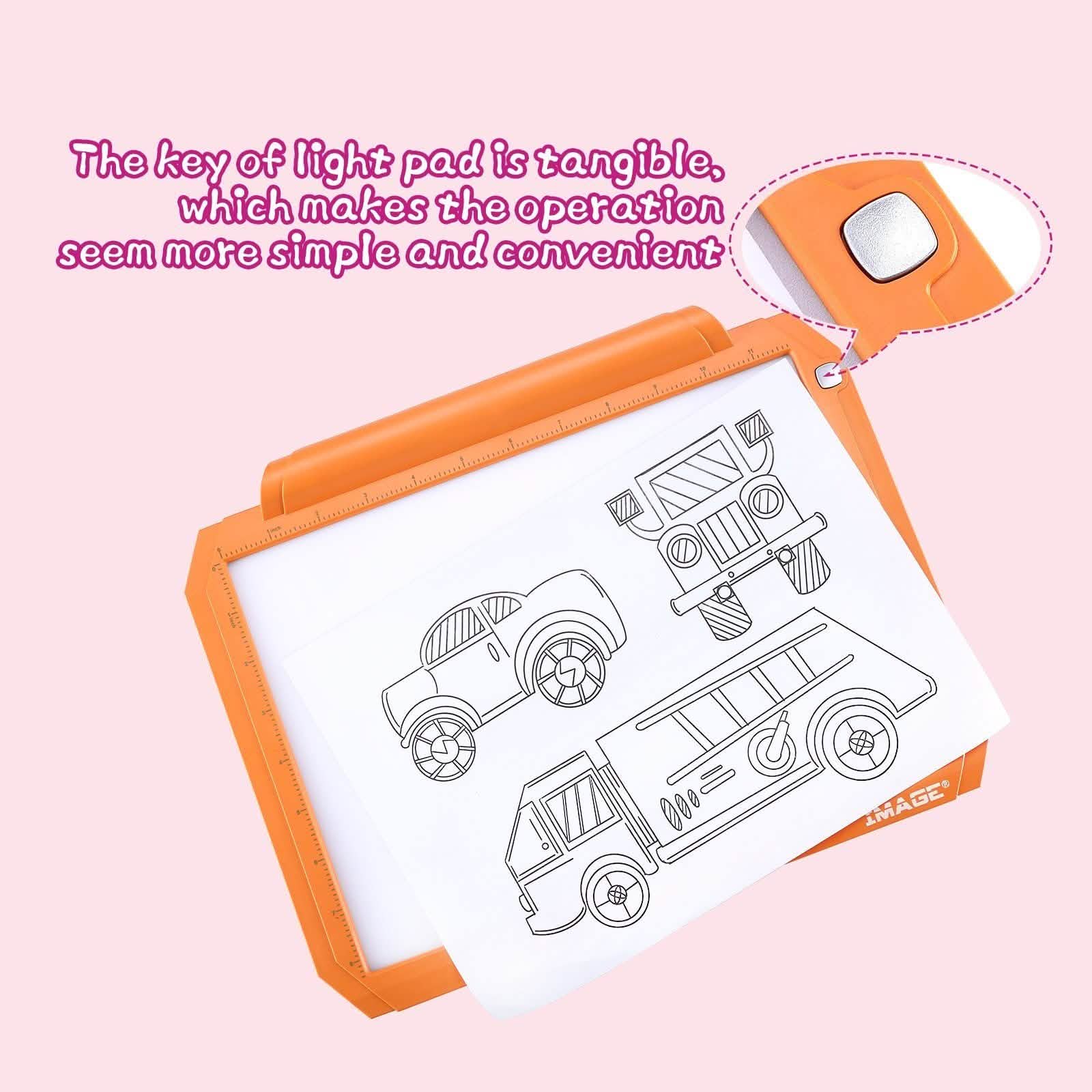 A4 Led Tracing Light Pad Box Memory Function Drawing Sketching Animation DailySale