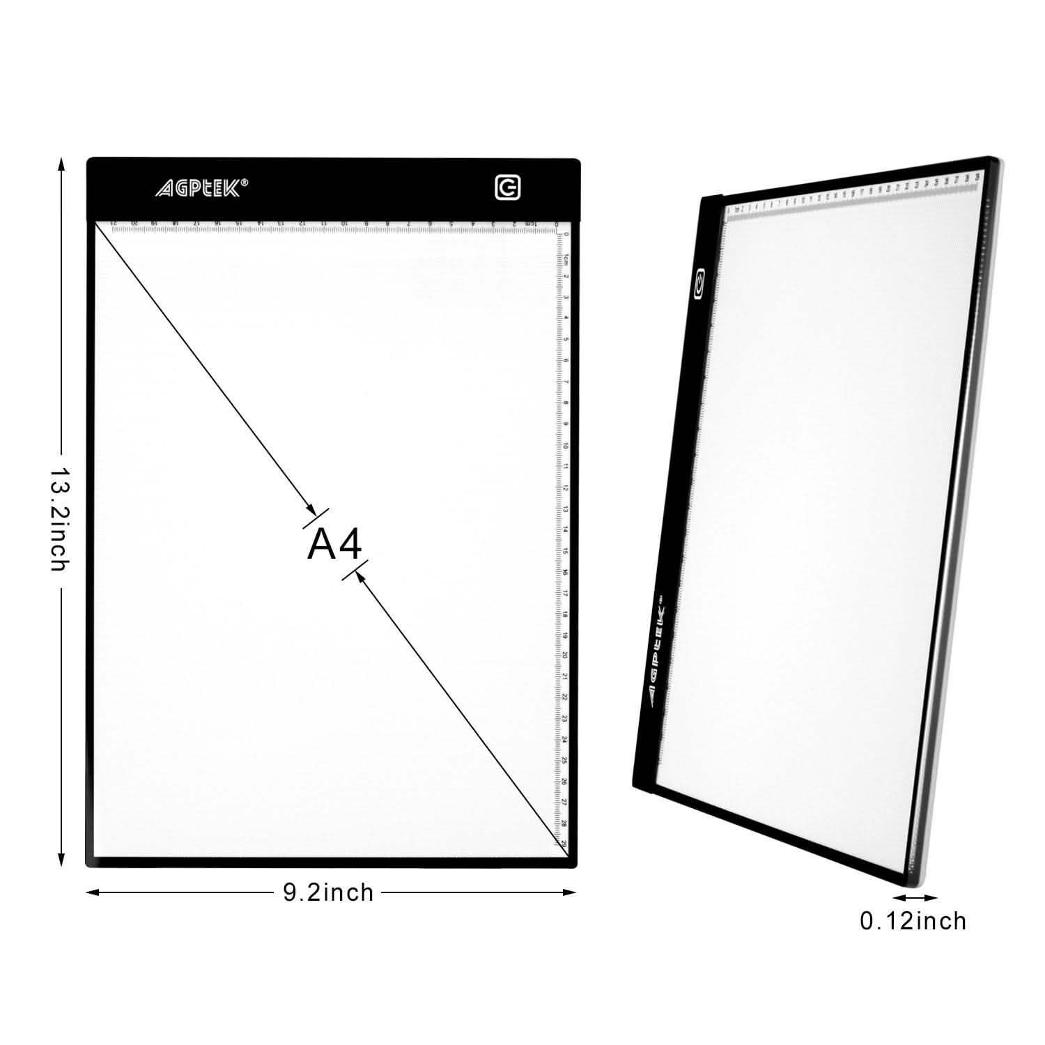 A4 Size LED Artcraft Tracing Light Pad Box Tattoo Animation Designing DailySale