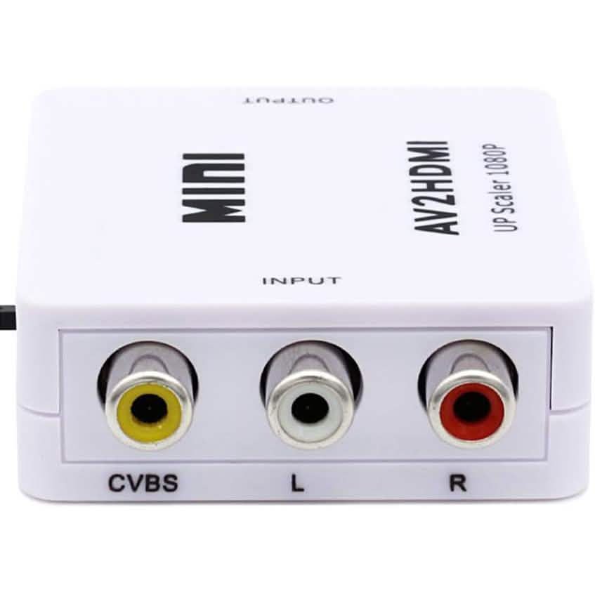 ABLEWE 1080P Mini RCA Composite CVBS Video Audio Converter Adapter DailySale