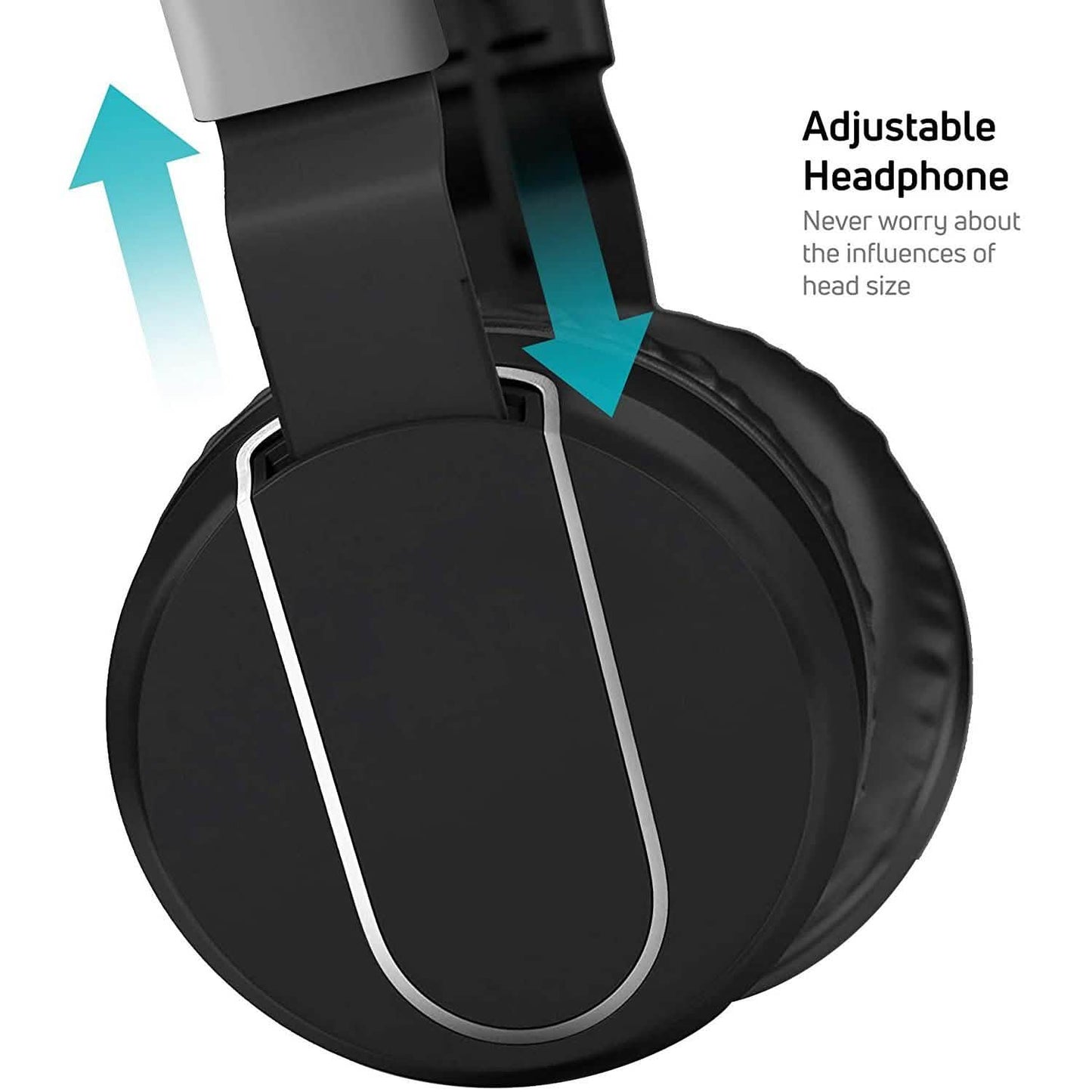 Adjustable Headband On-Ear Headphones with Built-in Mic DailySale