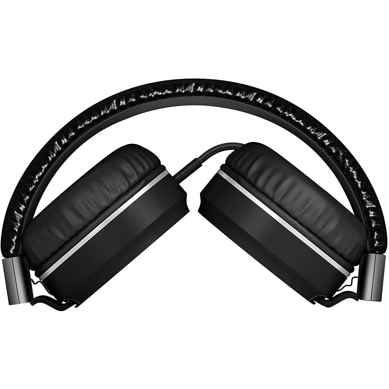 Adjustable Headband On-Ear Headphones with Built-in Mic DailySale