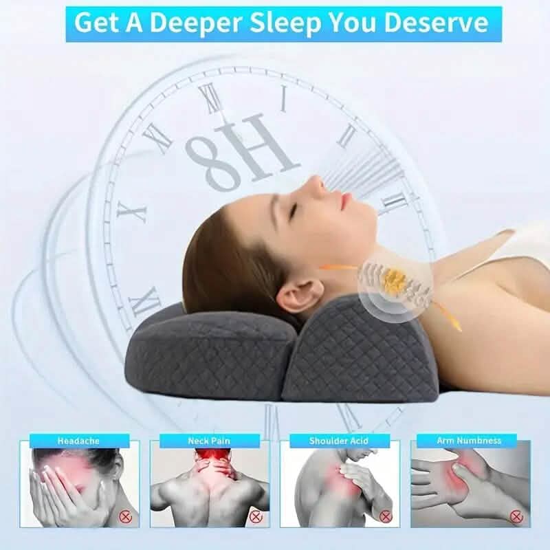 Adjustable Memory Foam Neck Pillow for Shoulder and Cervical Relax DailySale