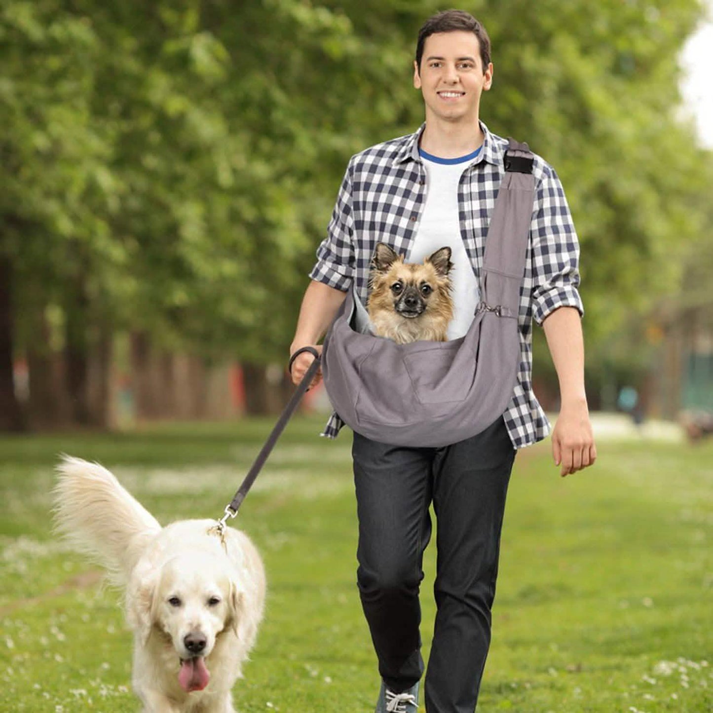 Adjustable Pet Sling Carrier DailySale