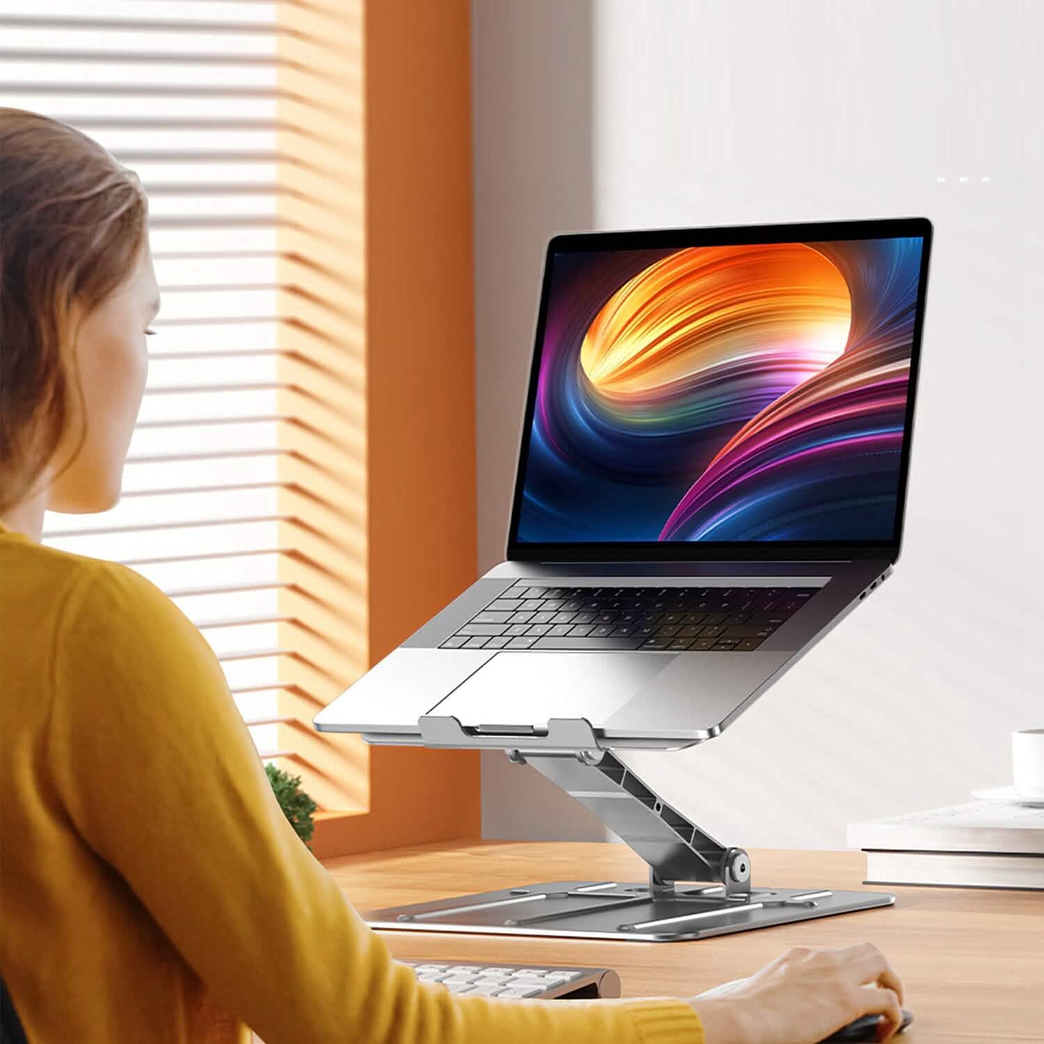 Adjustable Stepless Angle Laptop Stand Riser DailySale