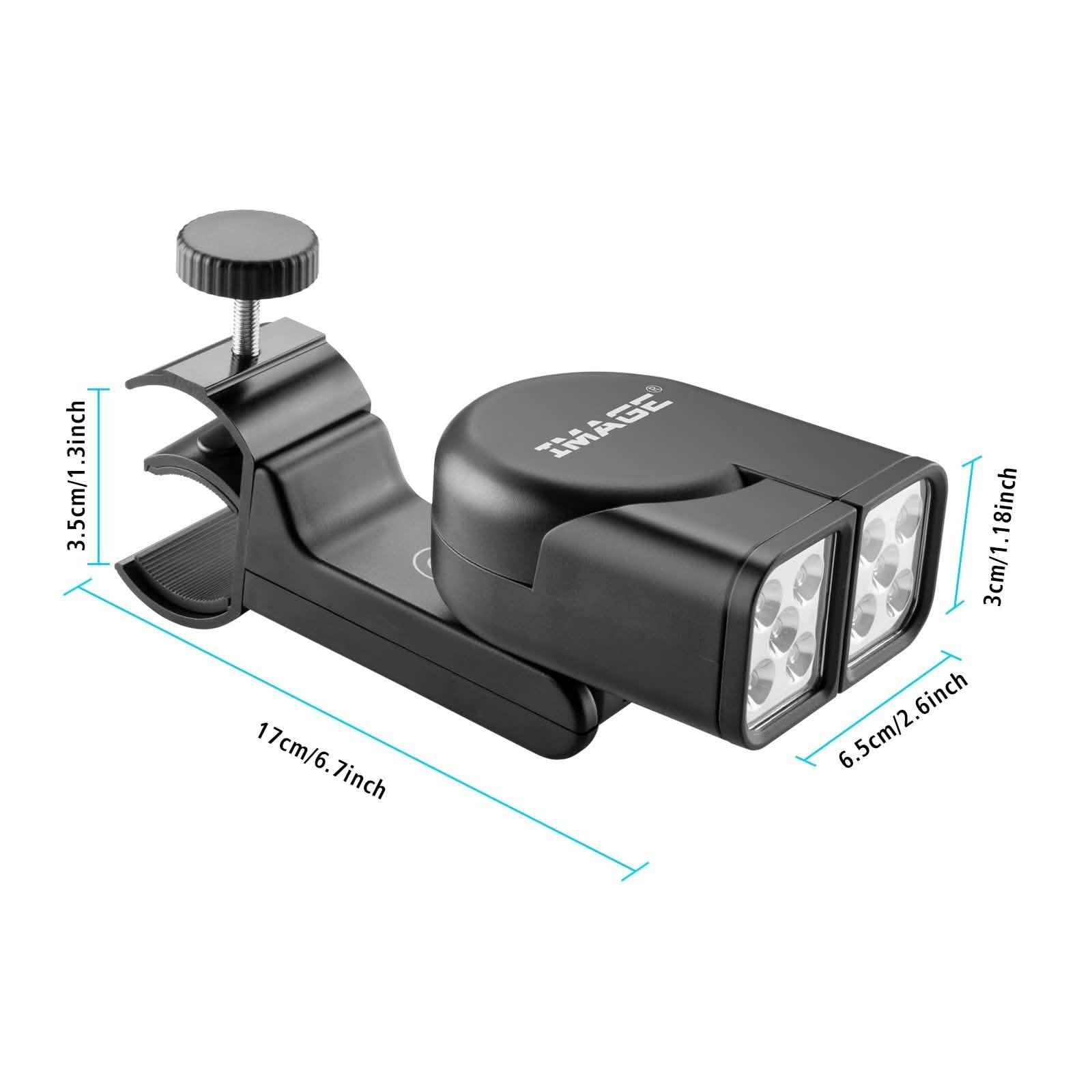 Adjustable Super Bright BBQ Grill Lights 360 Degree Rotation Cooking Camping DailySale