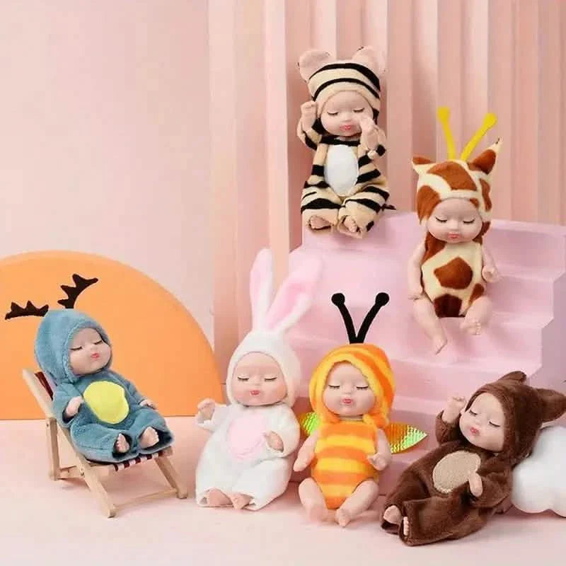 Adorable 4.3" Reborn Doll - Mini Cute Sleeping Youngsters Series DailySale