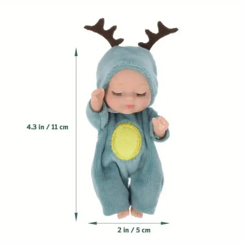 Adorable 4.3" Reborn Doll - Mini Cute Sleeping Youngsters Series DailySale