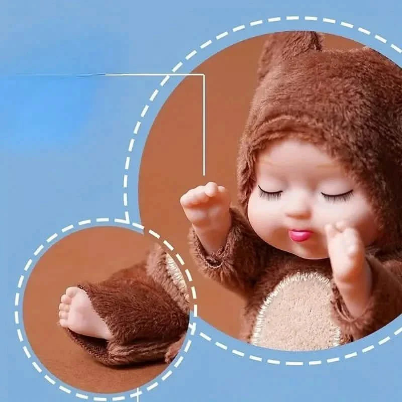 Adorable 4.3" Reborn Doll - Mini Cute Sleeping Youngsters Series DailySale