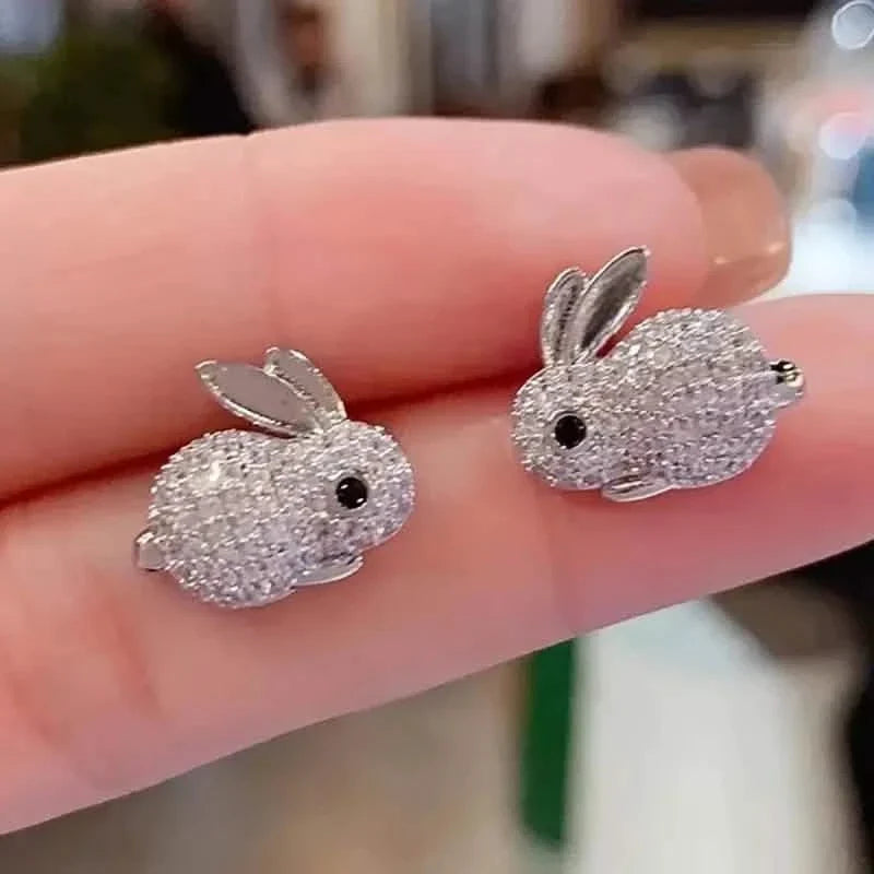 Adorable Rabbit-shaped Earrings DailySale