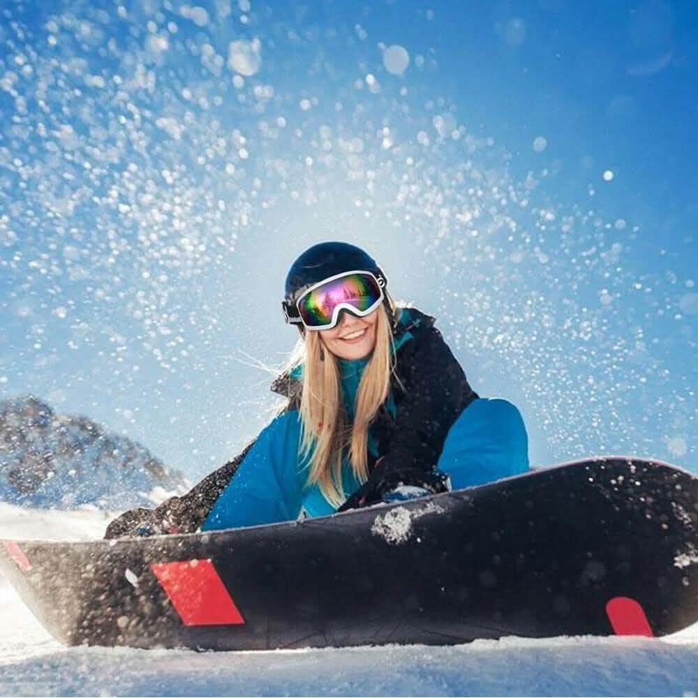 Adult Winter Ski Goggles Double Lens Eyewear Sunglasses DailySale