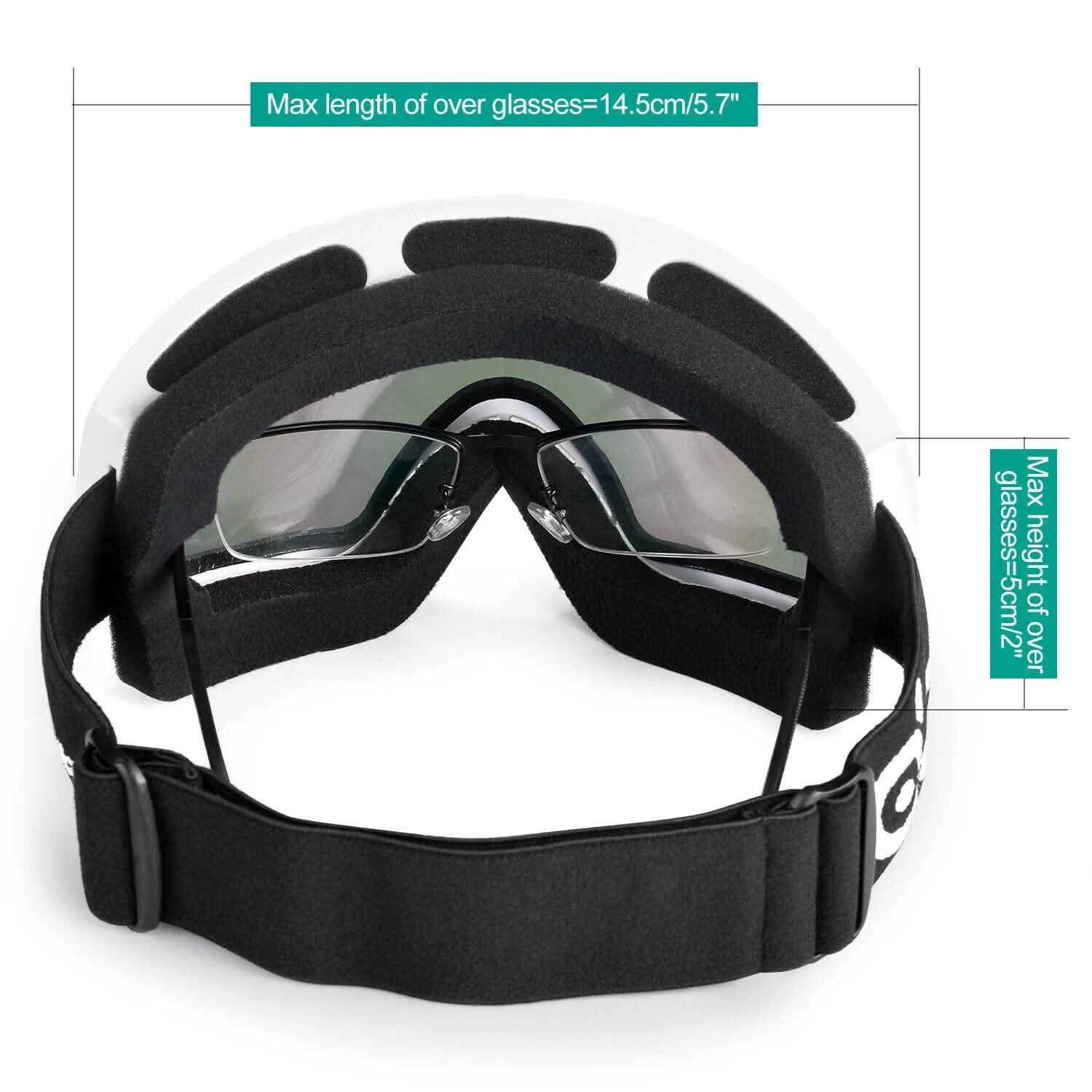 Adult Winter Ski Goggles Double Lens Eyewear Sunglasses DailySale