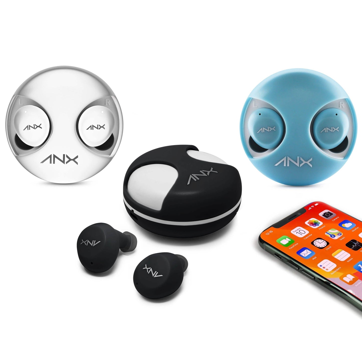 Aduro Twist True Wireless Earbuds with Charging Case DailySale