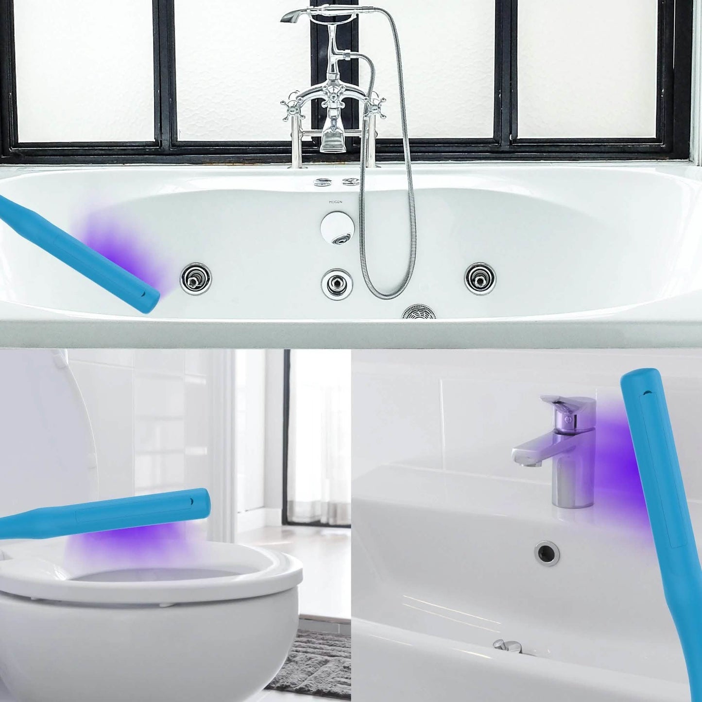 Aduro U-Clean Plus Portable UV Sanitizing Disinfecting Wand DailySale