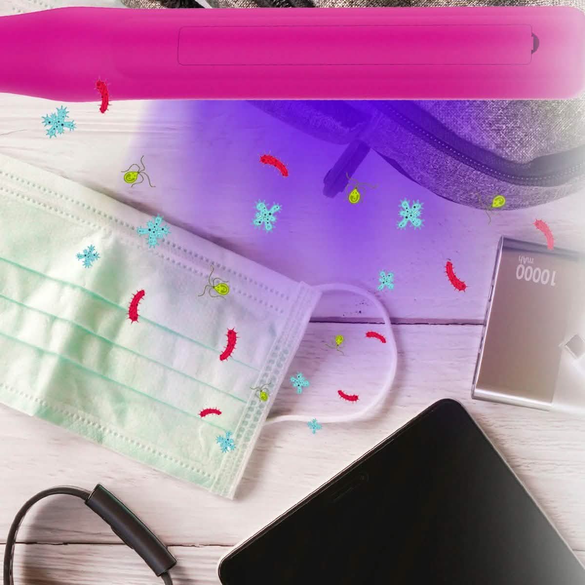 Aduro U-Clean Plus Portable UV Sanitizing Disinfecting Wand DailySale